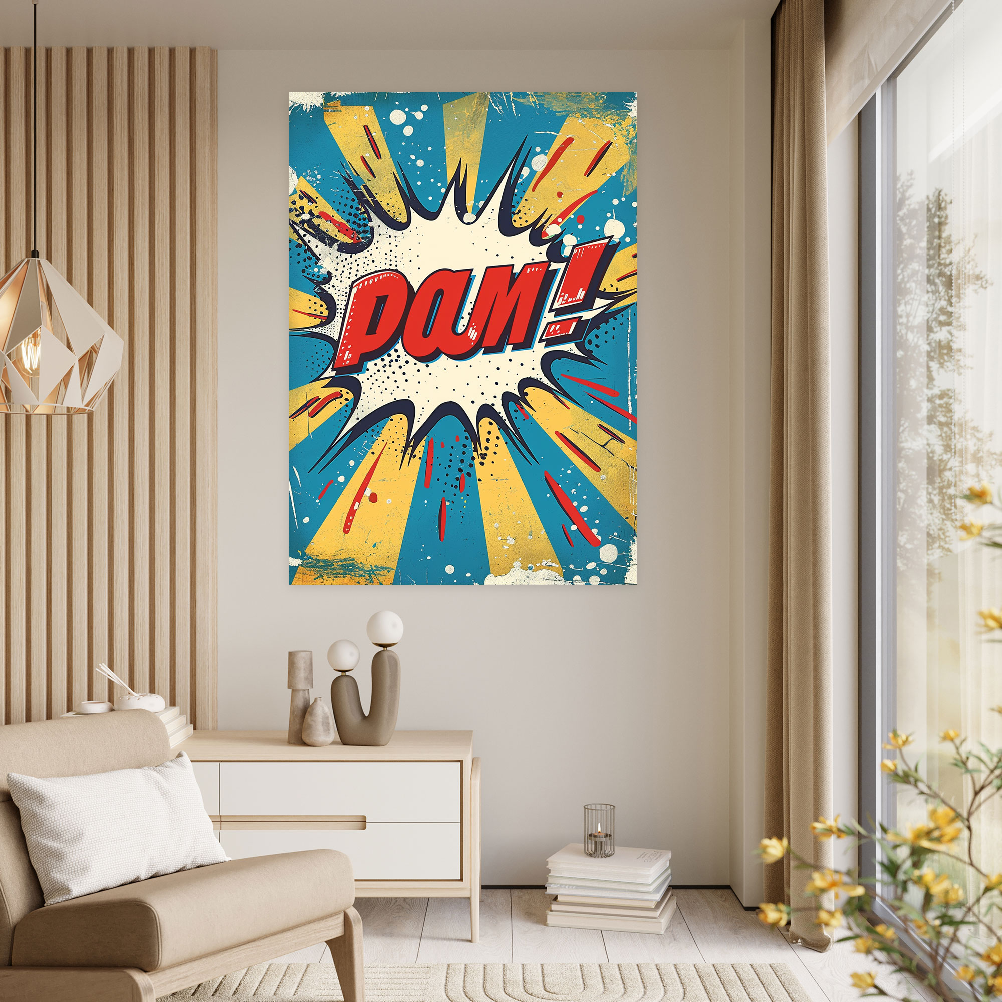 Popart Style Wall Art - Popart, Wall Art, Canvas Wall Art, Home Decoration