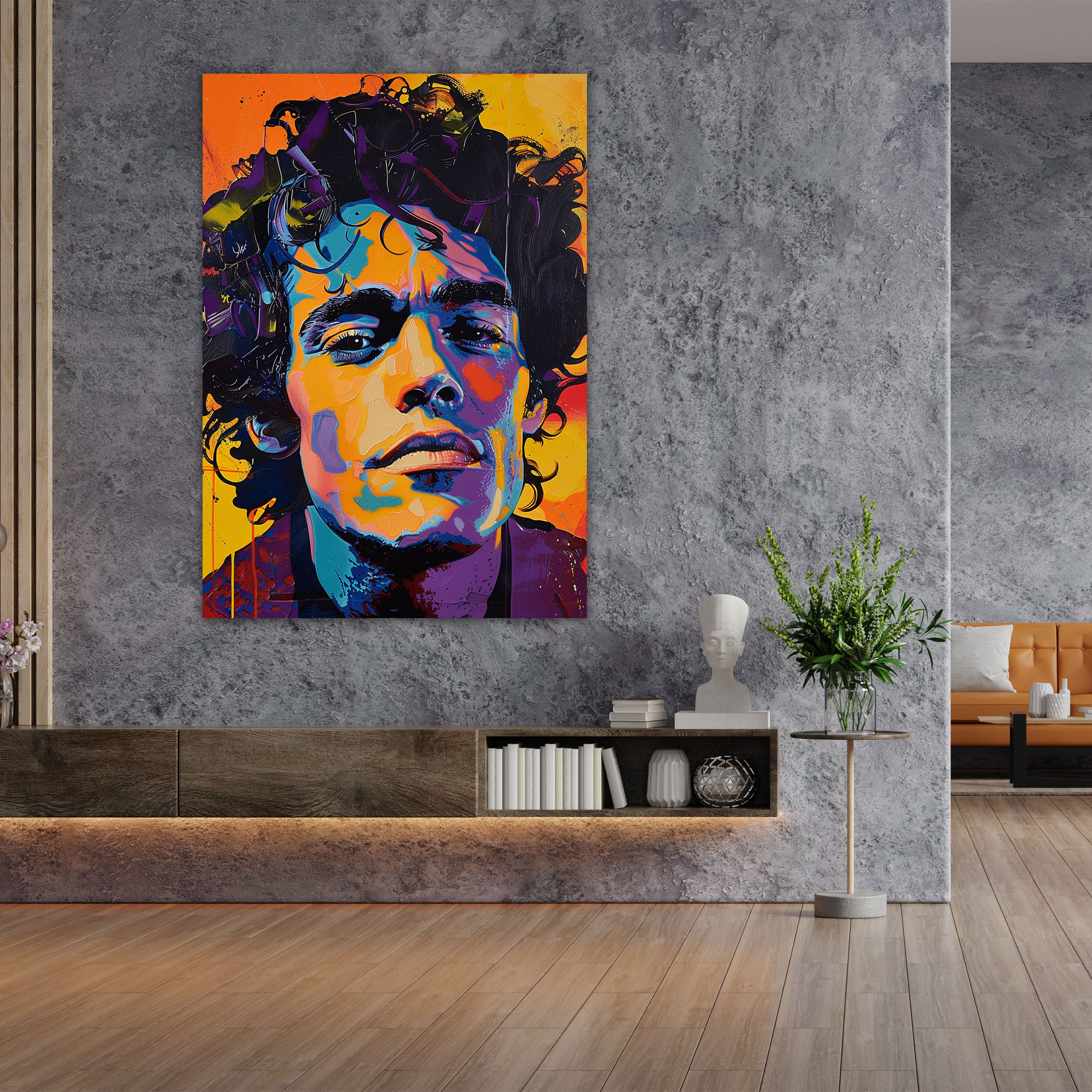 Popart Style Canvas Print - Popart, Home Decoration, Canvas Wall Art, Wall Decoration