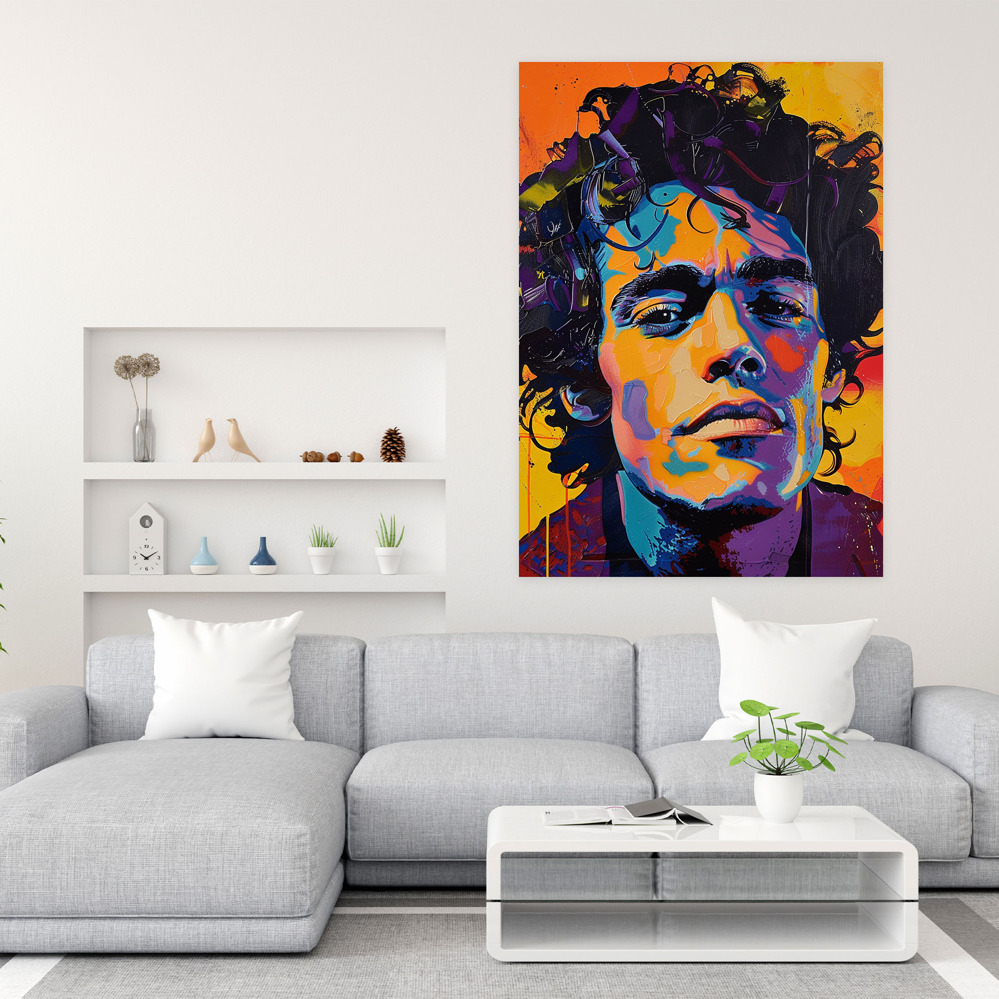 Popart Style Canvas Print - Popart, Home Decoration, Canvas Wall Art, Wall Decoration