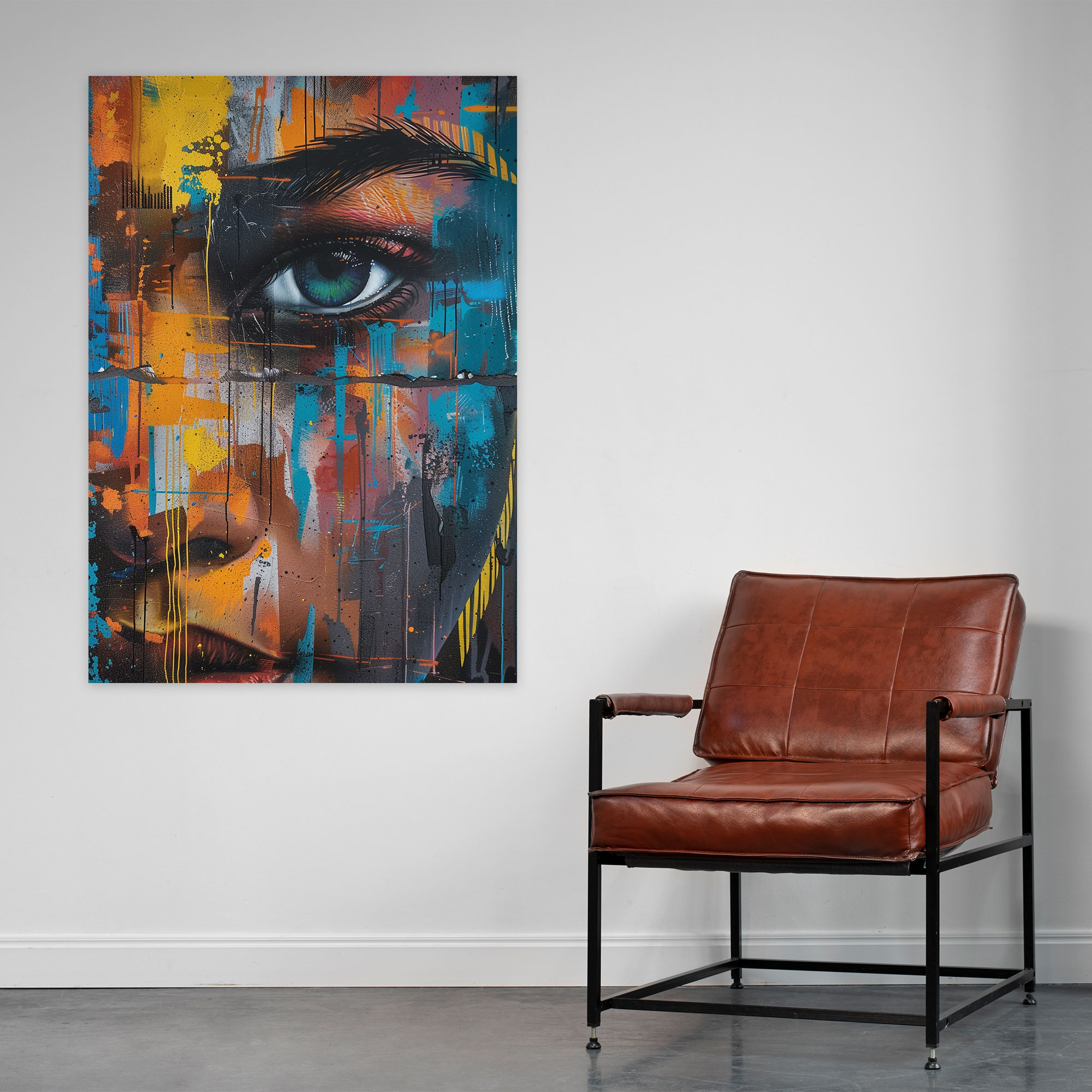 Popart Style Wall Decoration - Popart, Canvas Wall Art, Wall Decoration, Home Decoration