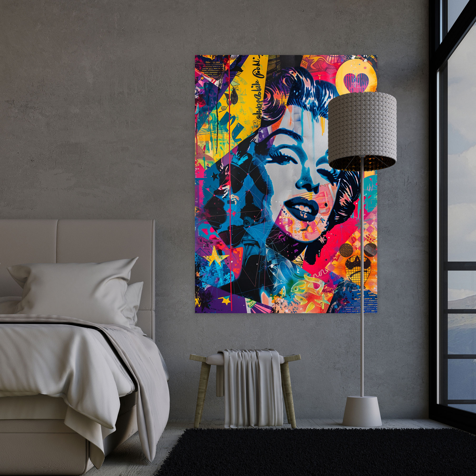 Popart Style Canvas Print - Popart, Wall Decoration, Popart Style, Home Decoration