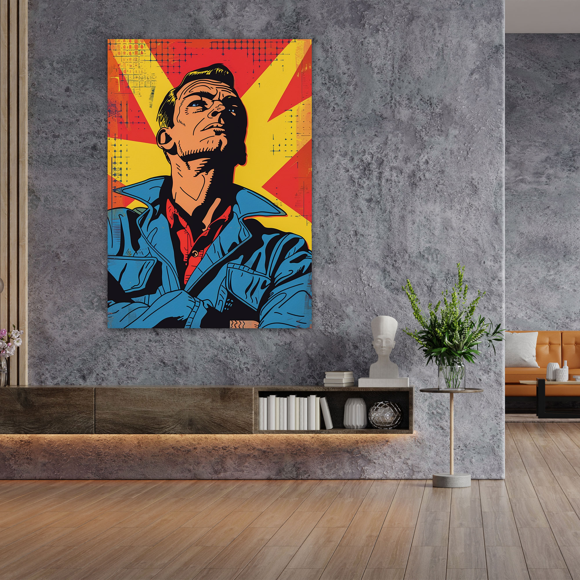 Popart Style Wall Decoration - Popart, Canvas Print, Wall Decoration, Home Decoration