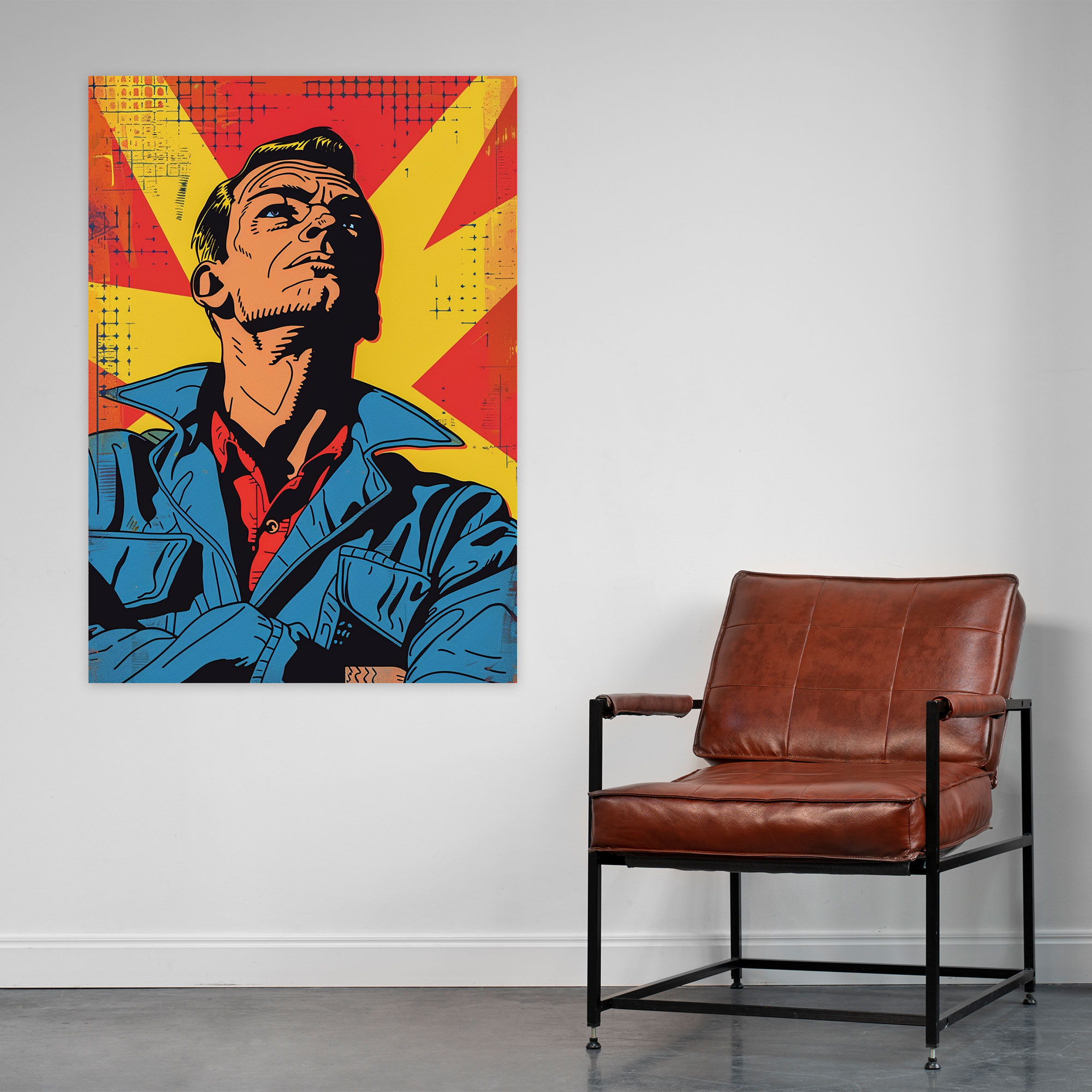 Popart Style Wall Decoration - Popart, Canvas Print, Wall Decoration, Home Decoration