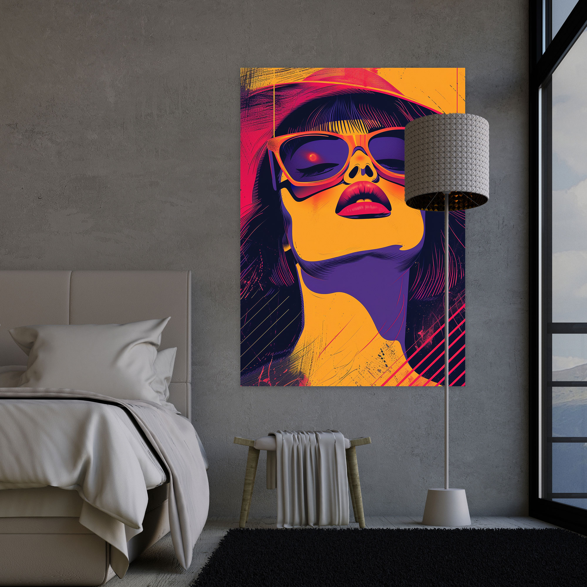 Popart Style Canvas Print - Popart, Wall Decoration, Home Decoration, Canvas Print