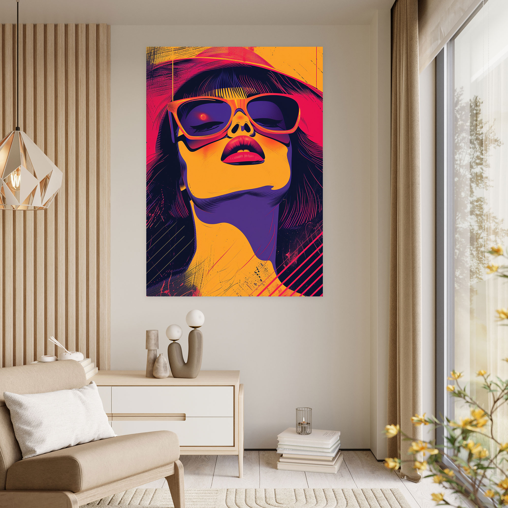 Popart Style Canvas Print - Popart, Wall Decoration, Home Decoration, Canvas Print