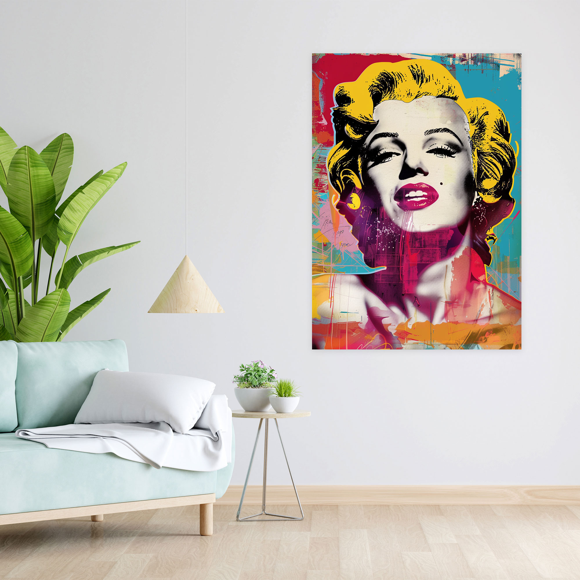 Popart Style Wall Art - Popart, Wall Decoration, Canvas, Wall Art
