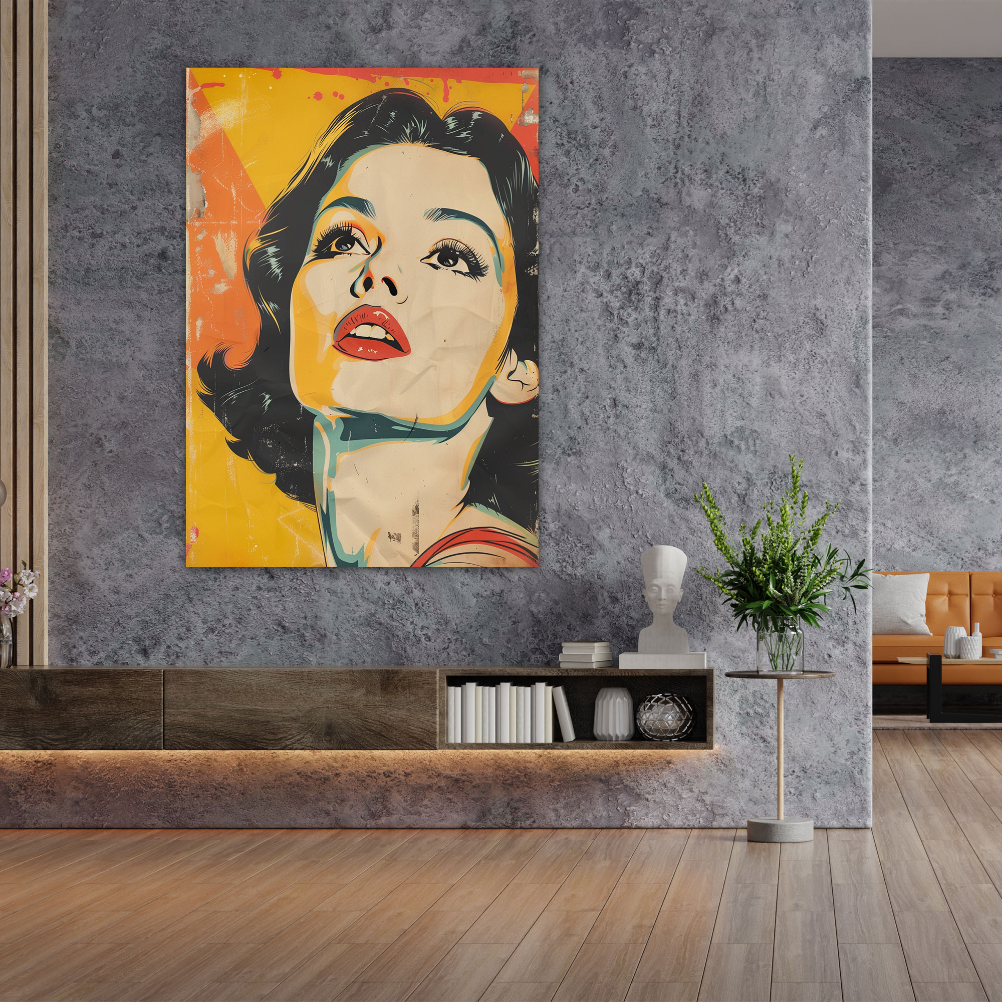Popart Style Wall Decoration - Popart, Popart Style, Wall Art, Home Decoration