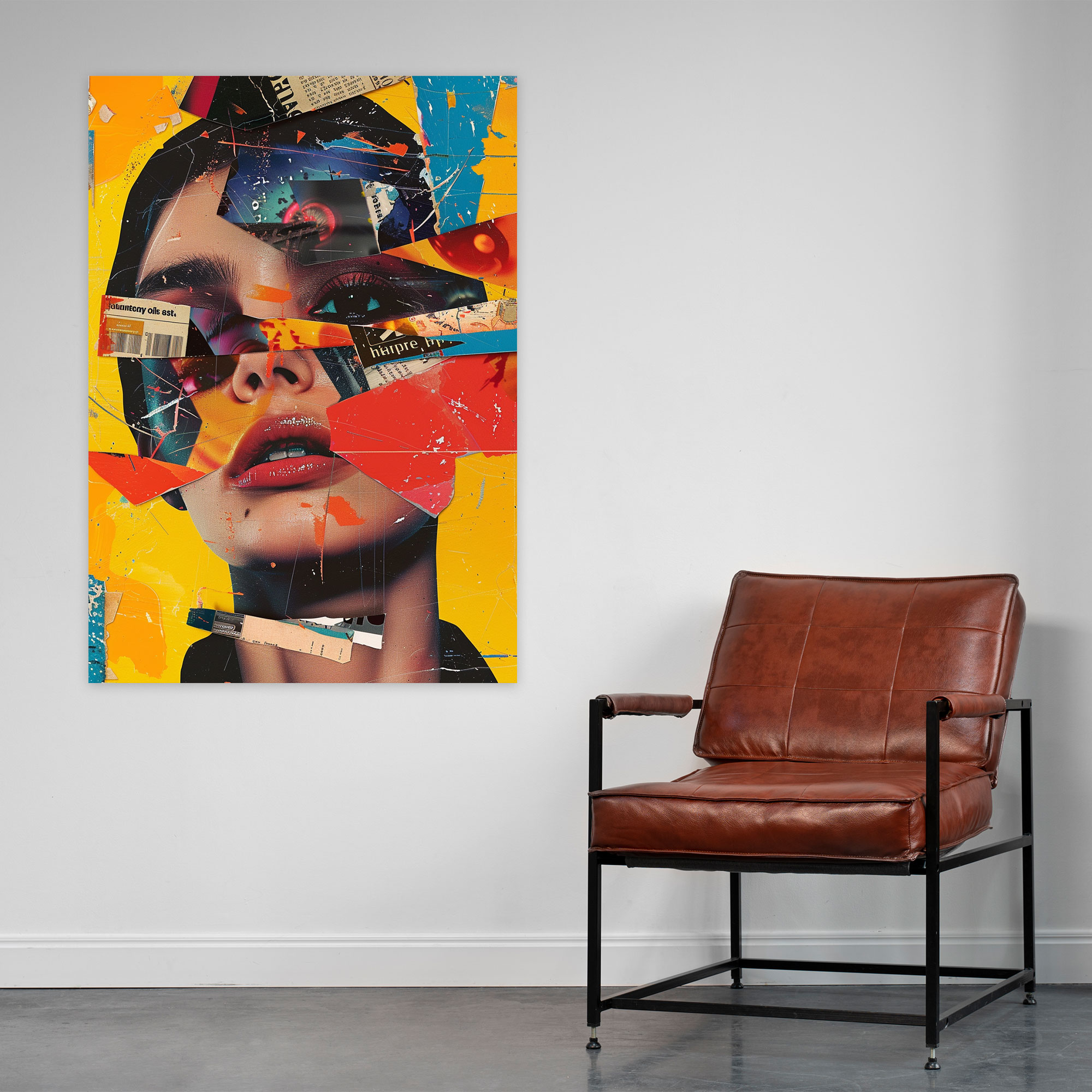 Popart Style Wall Decoration - Popart, Wall Art, Canvas Wall Art, Home Decoration