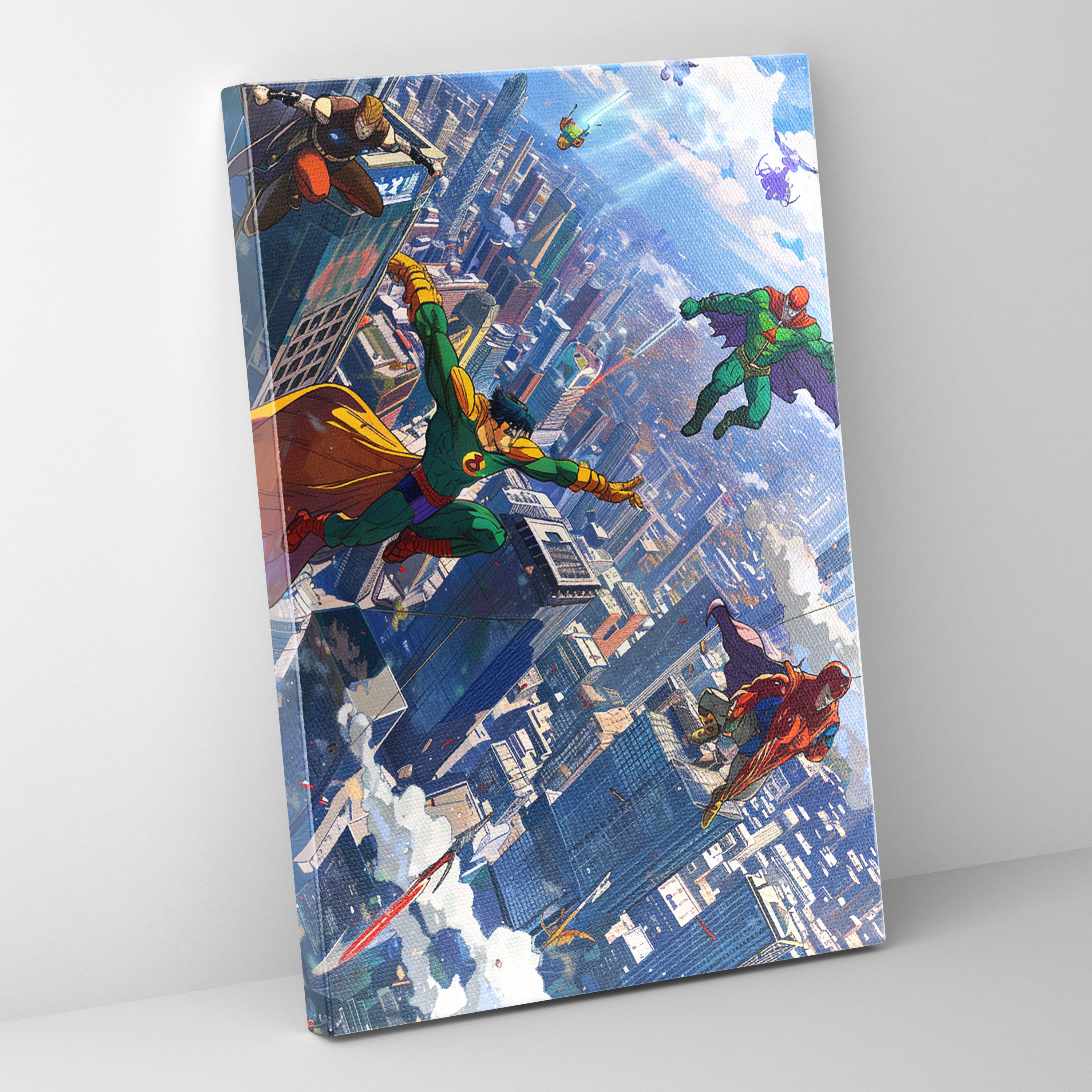 Popart Style Canvas Print - Popart, Canvas Print, Comic Strip, Popart Style