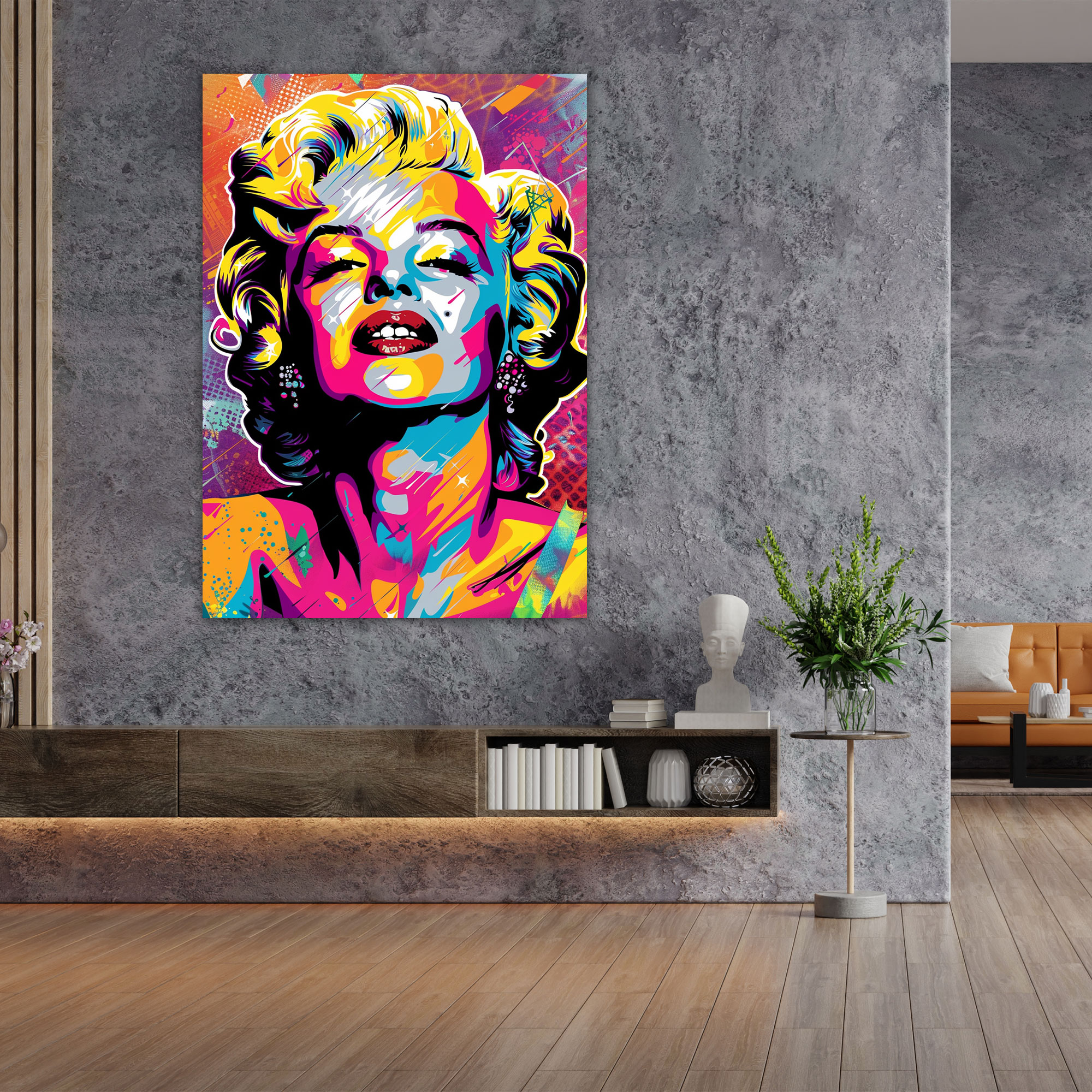 Popart Style Canvas Wall Art - Popart, Popart Style, Wall Decoration, Celebrities