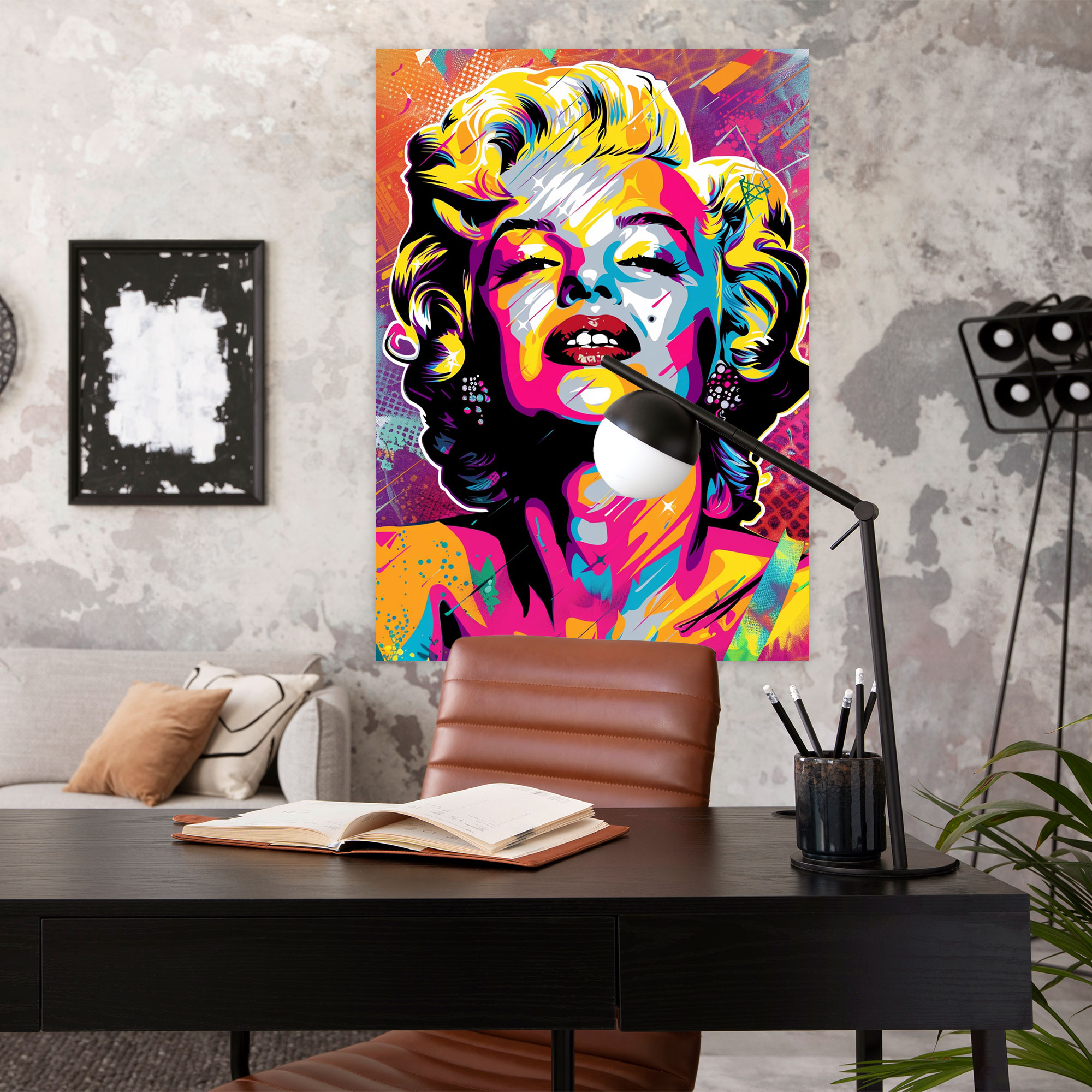 Popart Style Canvas Wall Art - Popart, Popart Style, Wall Decoration, Celebrities