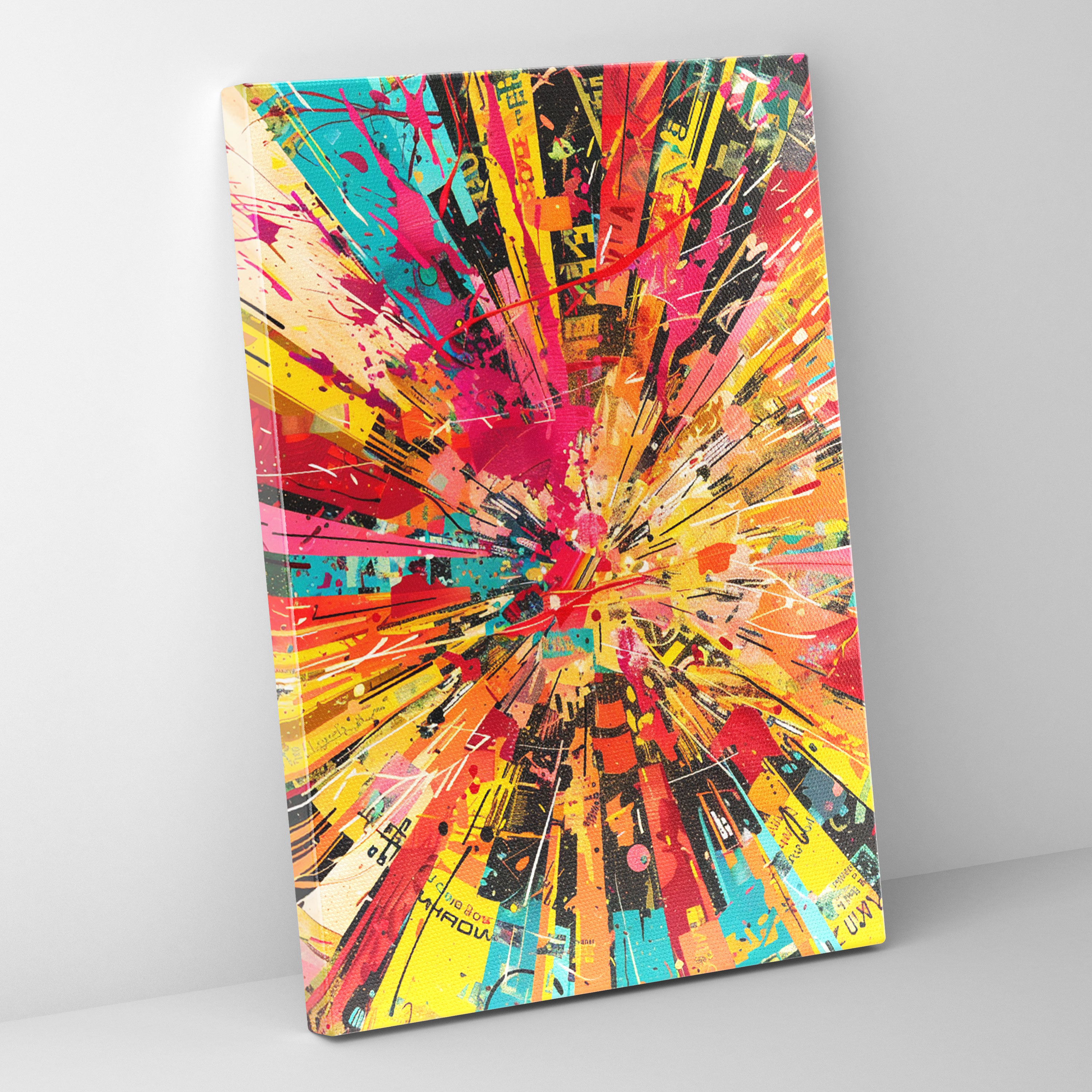 Popart Style Wall Art - Popart, Wall Art, Canvas Print, Phrases