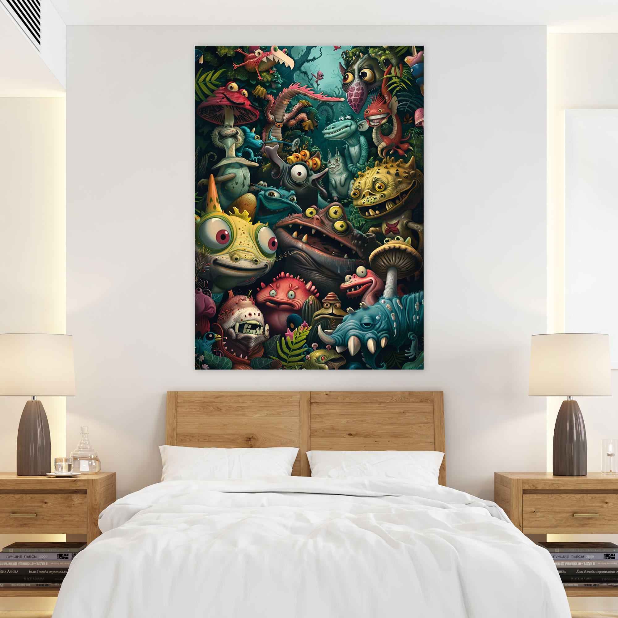 Popart Style Canvas Print - Popart, Canvas Print, Popart Style, Animated Animals