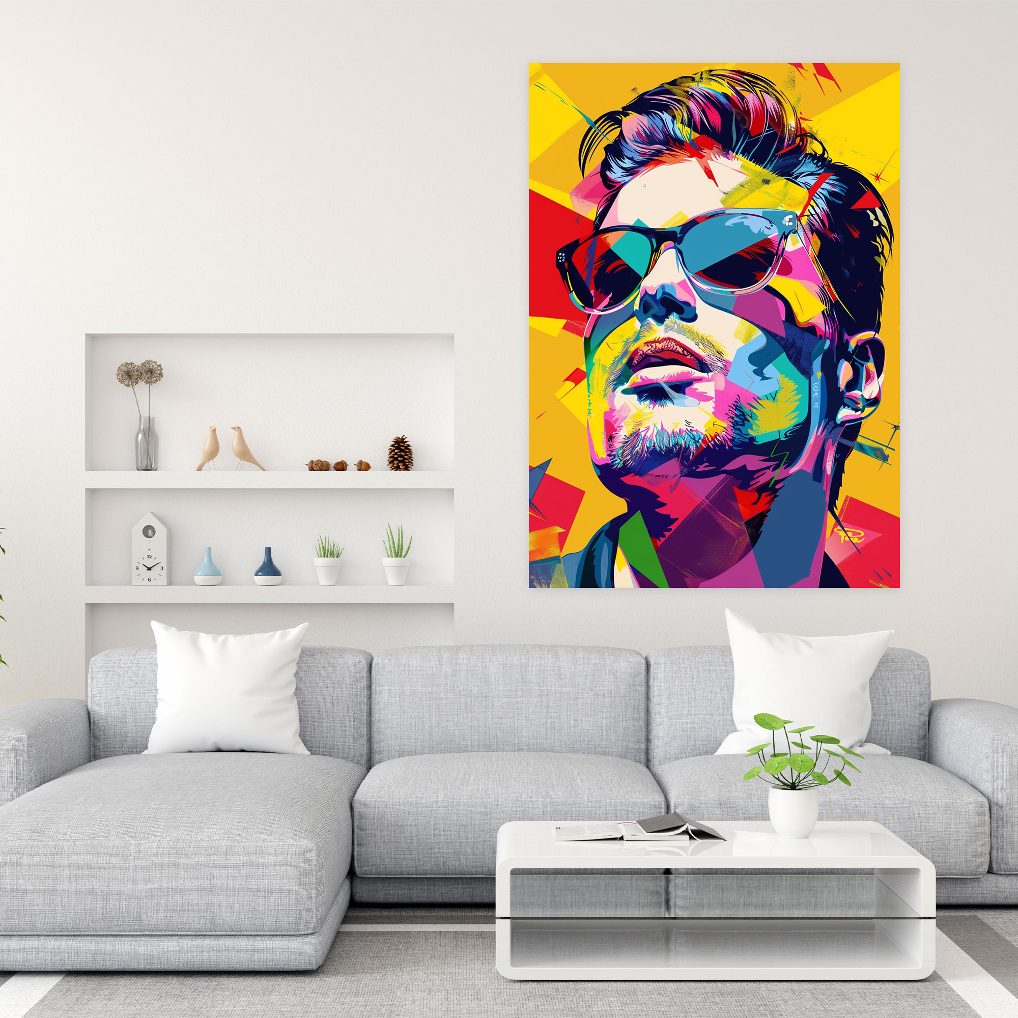 Popart Style Canvas Wall Art - Popart, Canvas Wall Art, Popart Style, Pop Art Portraits