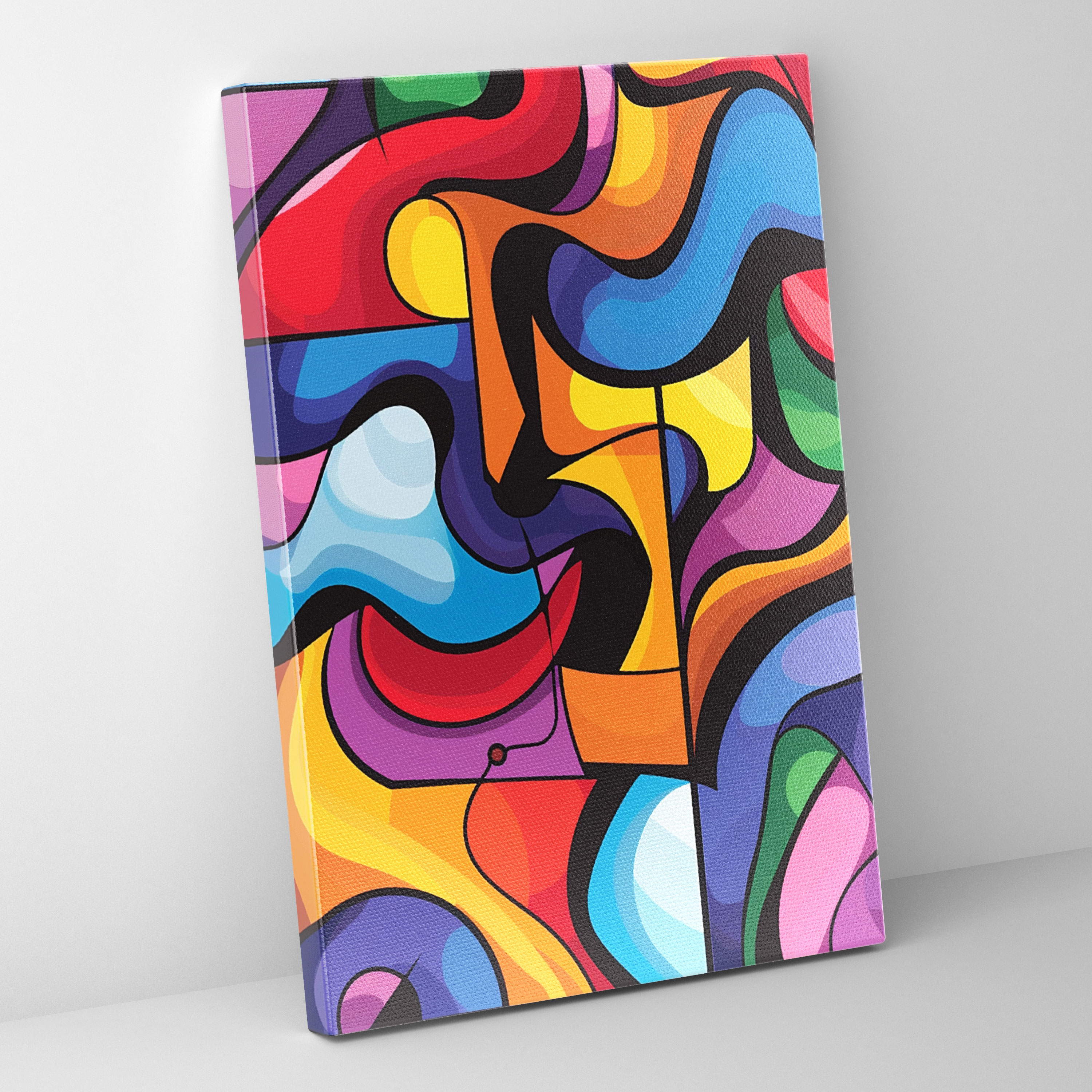 Popart Style Canvas Print - Popart, Popart Style, Canvas Wall Art, Canvas