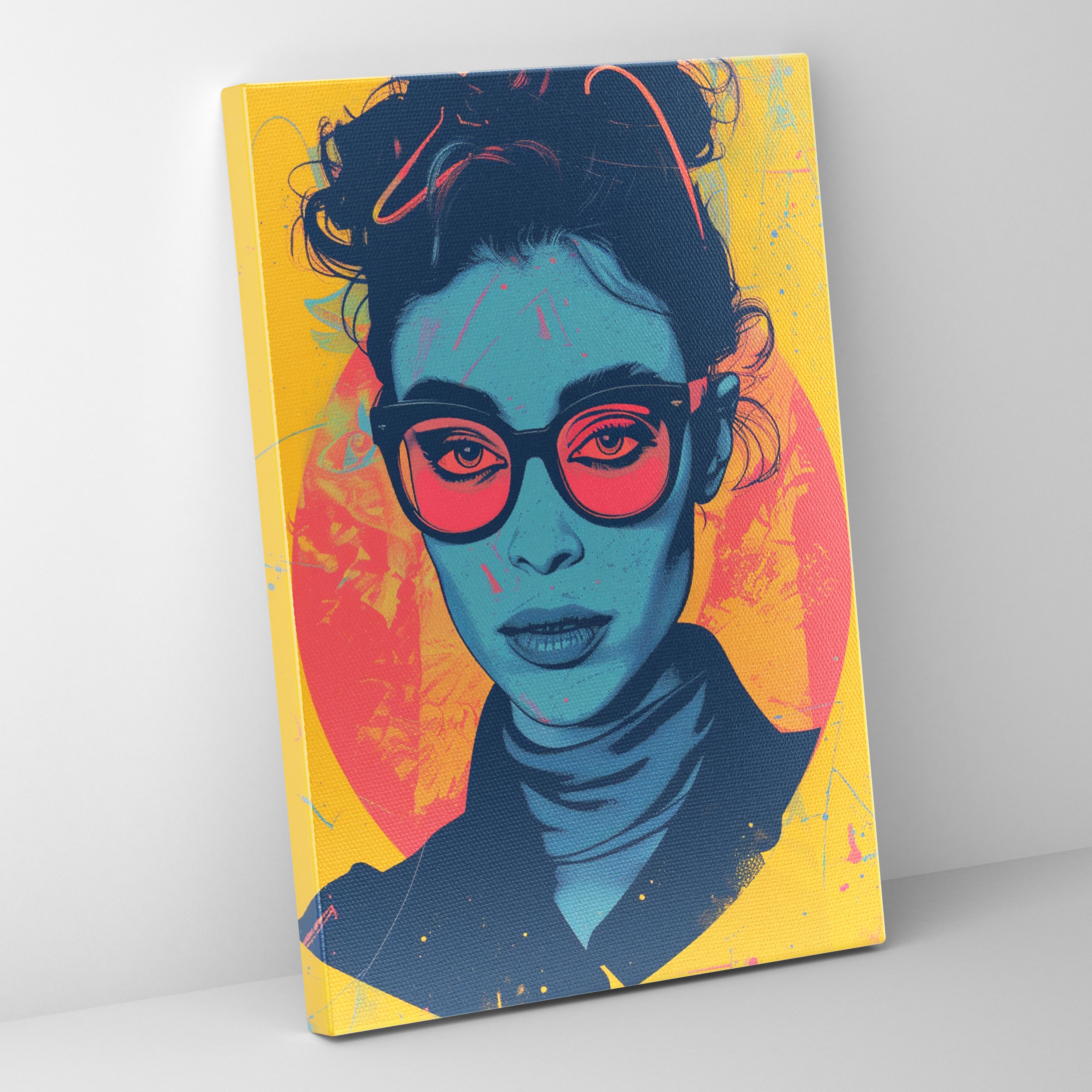 Popart Style Canvas Print - Popart, Wall Decoration, Home Decoration, Canvas Wall Art