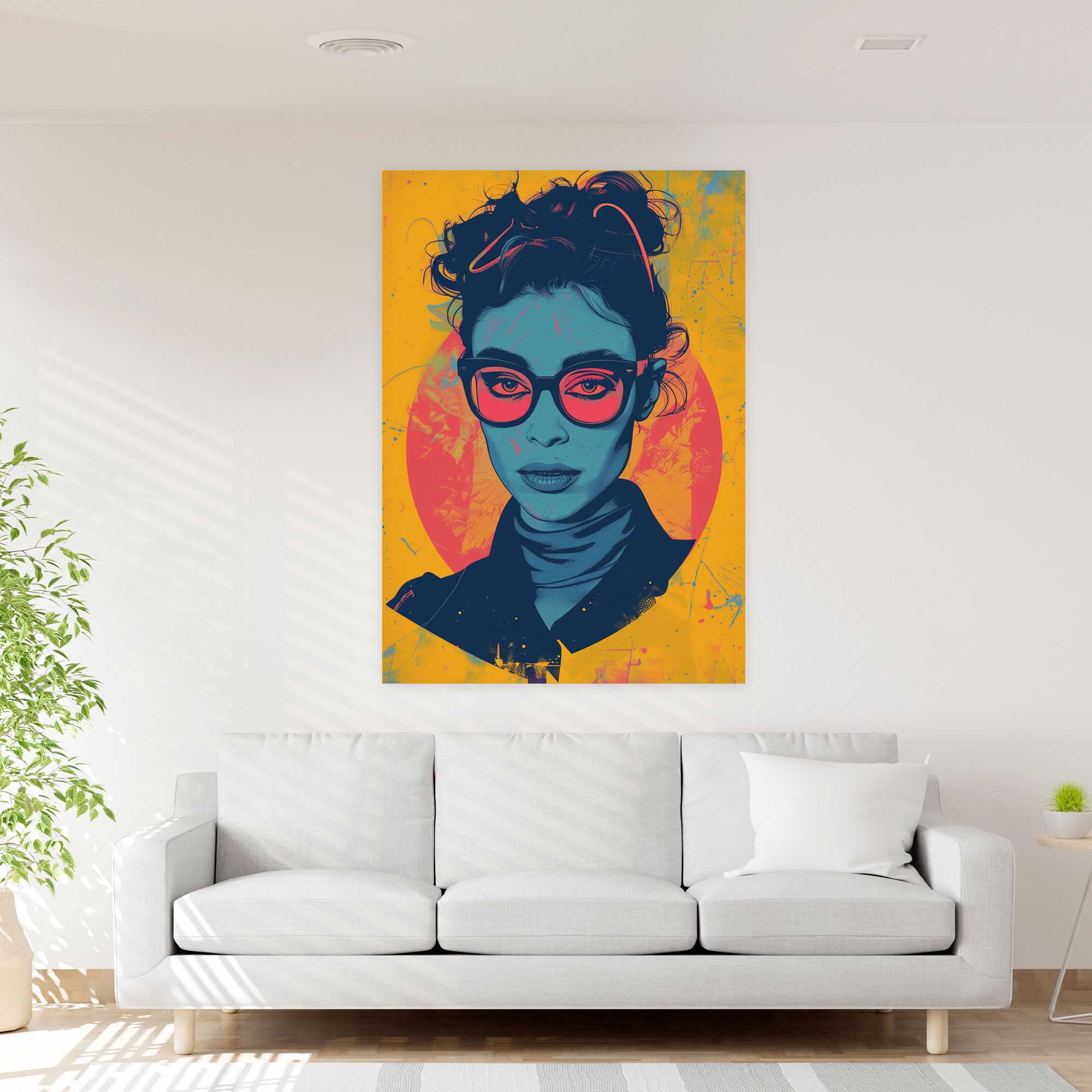 Popart Style Canvas Print - Popart, Wall Decoration, Home Decoration, Canvas Wall Art