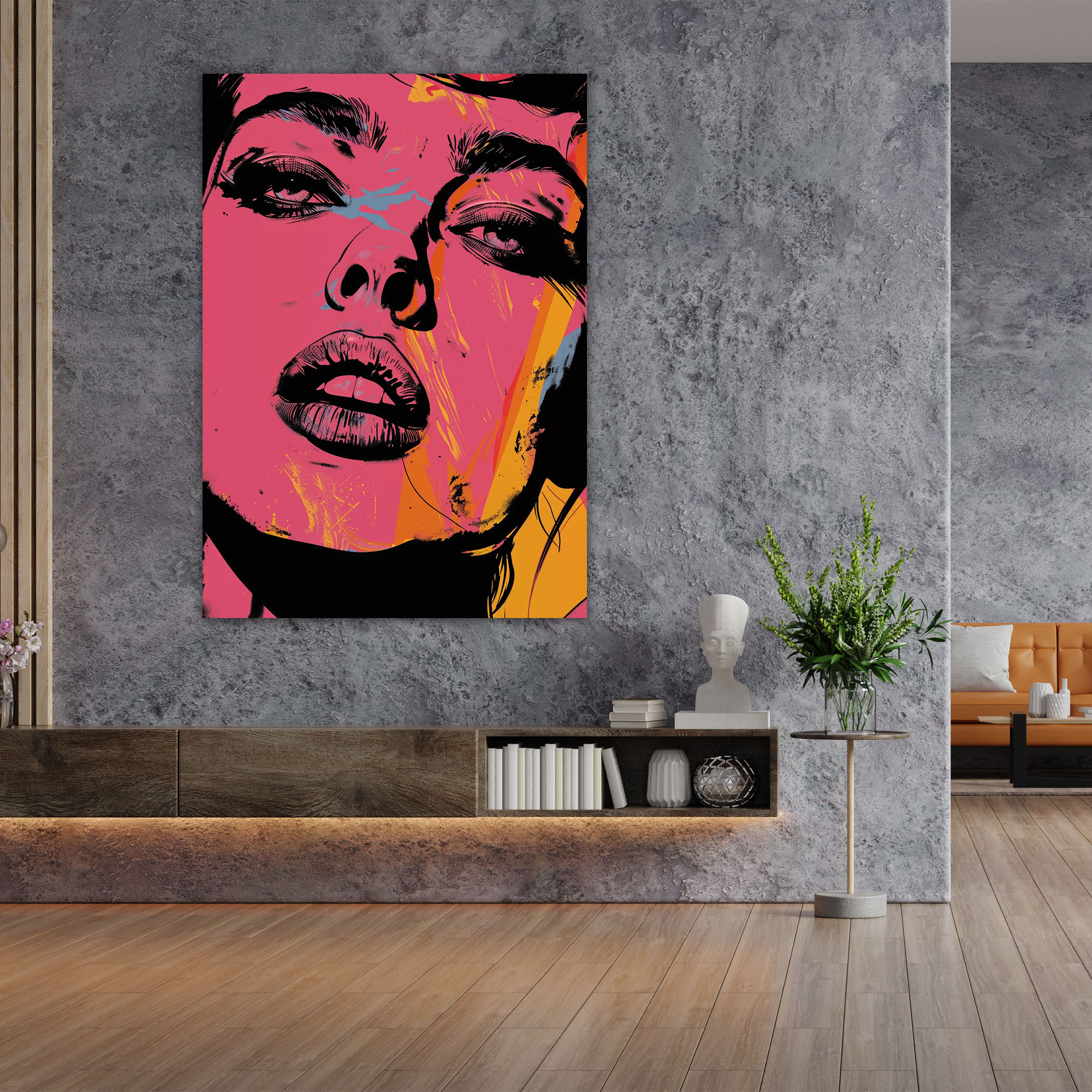 Popart Style Canvas Print - Popart, Popart Style, Canvas Wall Art, Wall Art