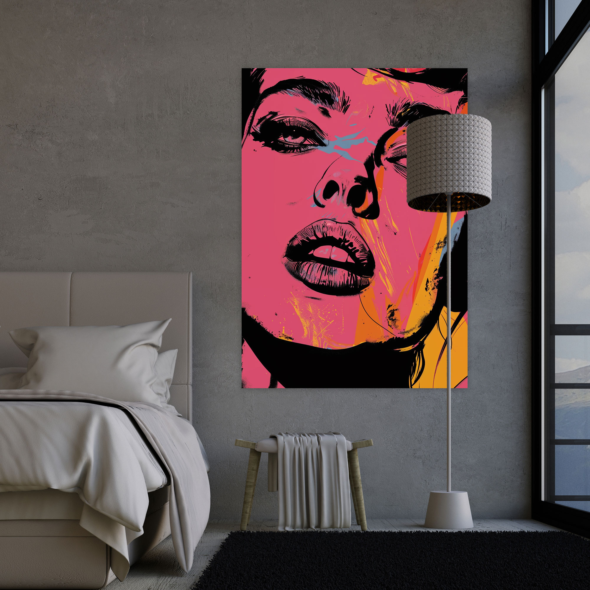 Popart Style Canvas Print - Popart, Popart Style, Canvas Wall Art, Wall Art