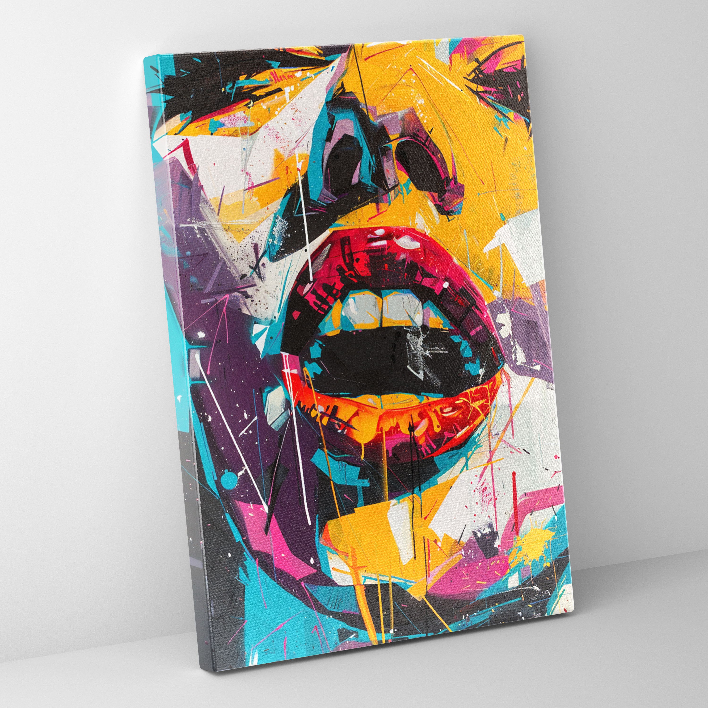 Popart Style Canvas Print - Popart, Canvas, Home Decoration, Wall Decoration