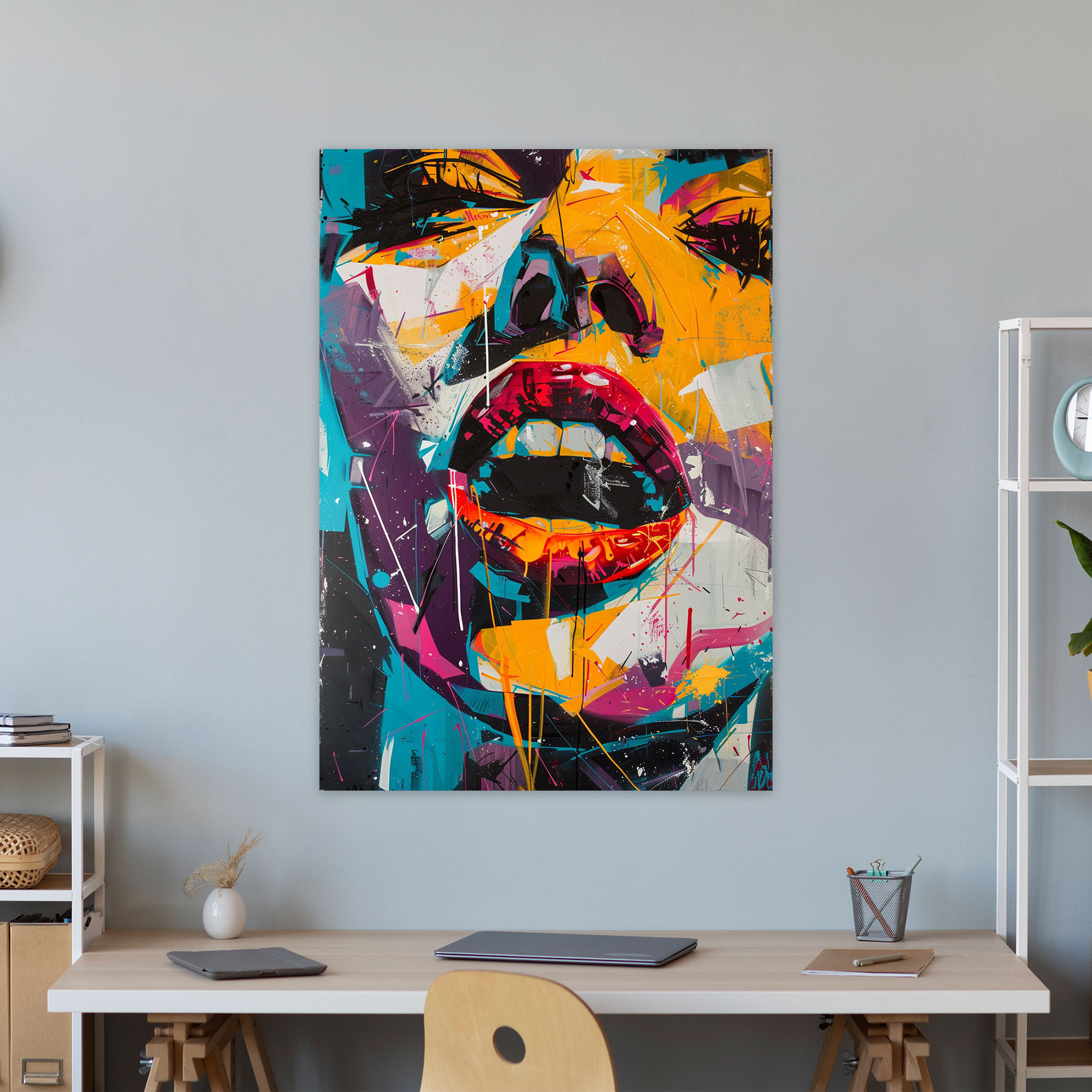 Popart Style Canvas Print - Popart, Canvas, Home Decoration, Wall Decoration