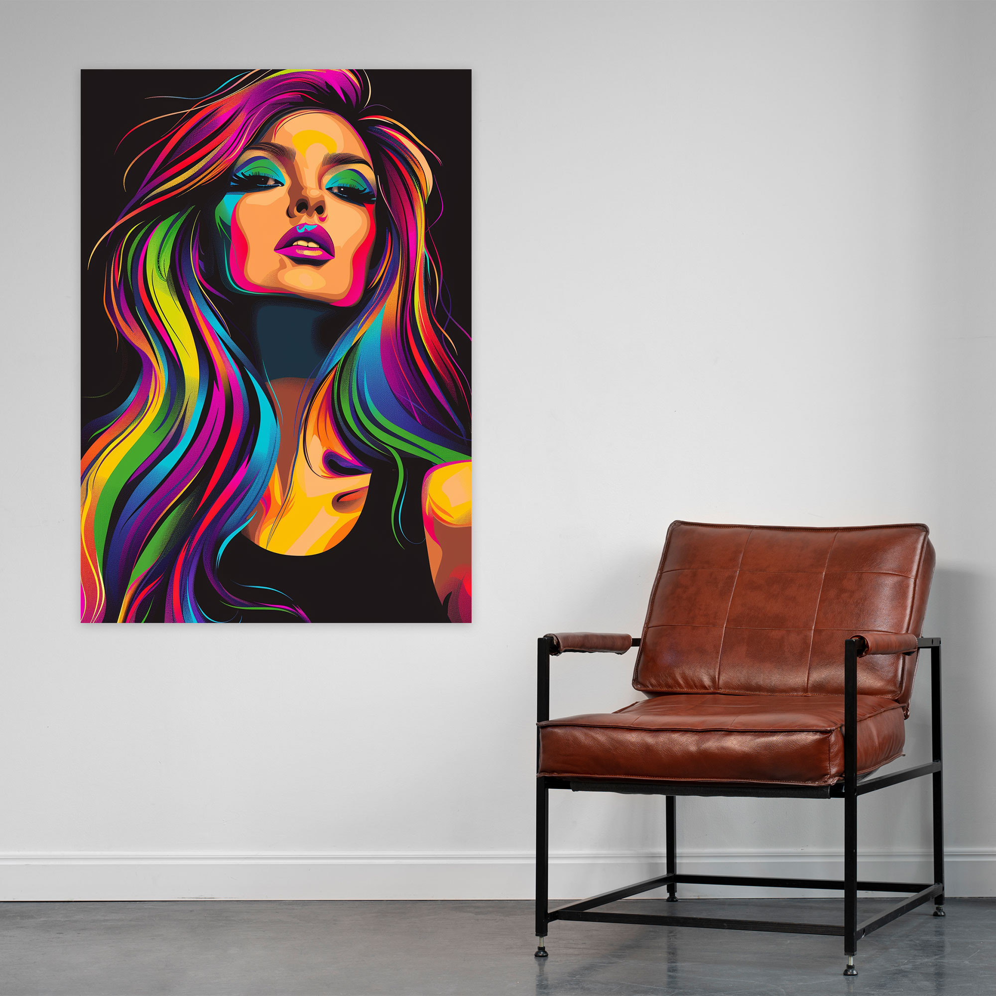 Popart Style Canvas Print - Popart, Wall Decoration, Home Decoration, Popart Style