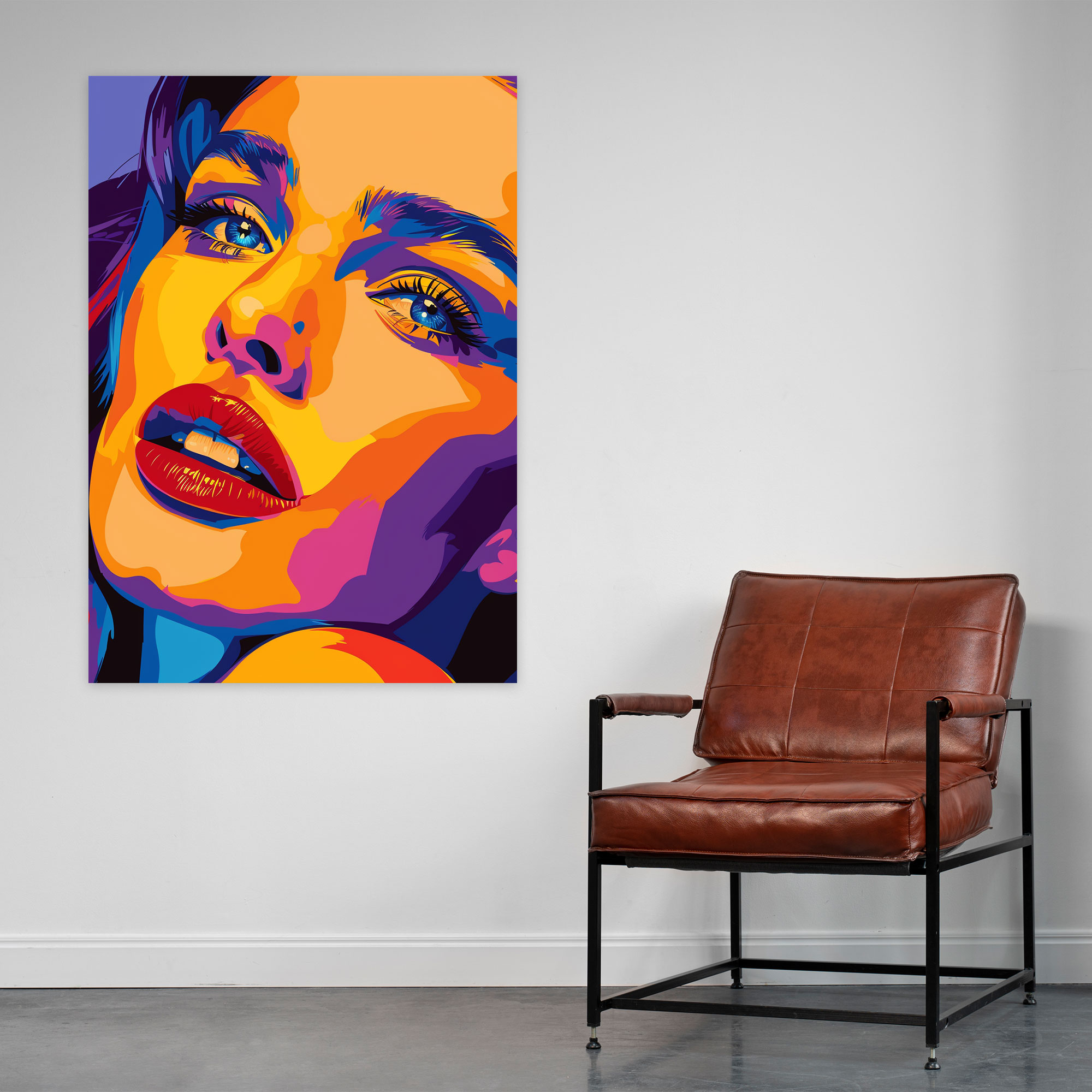 Popart Style Wall Decoration - Popart, Popart Style, Canvas Wall Art, Wall Decoration