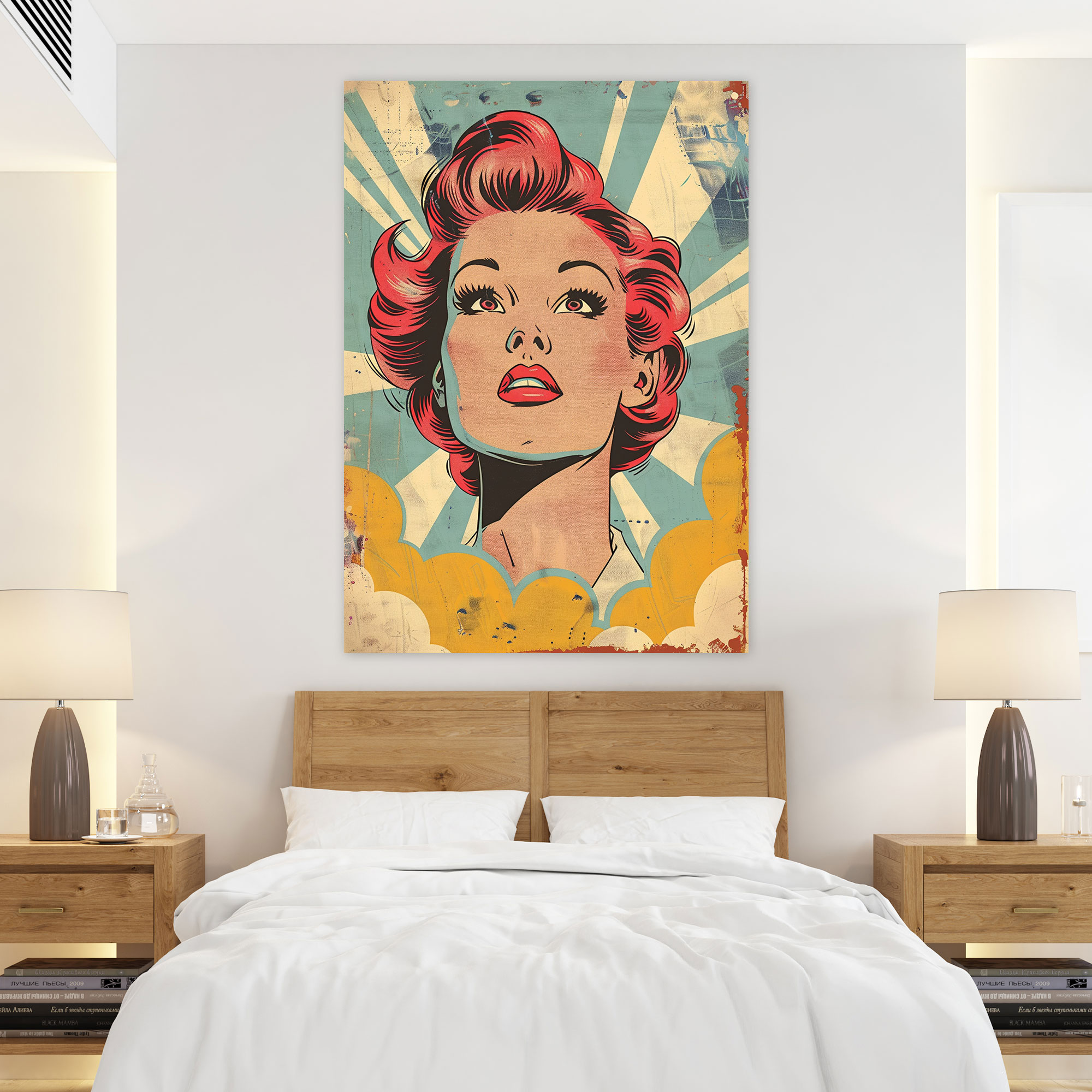 Popart Style Canvas Print - Popart, Home Decoration, Canvas Wall Art, Wall Decoration
