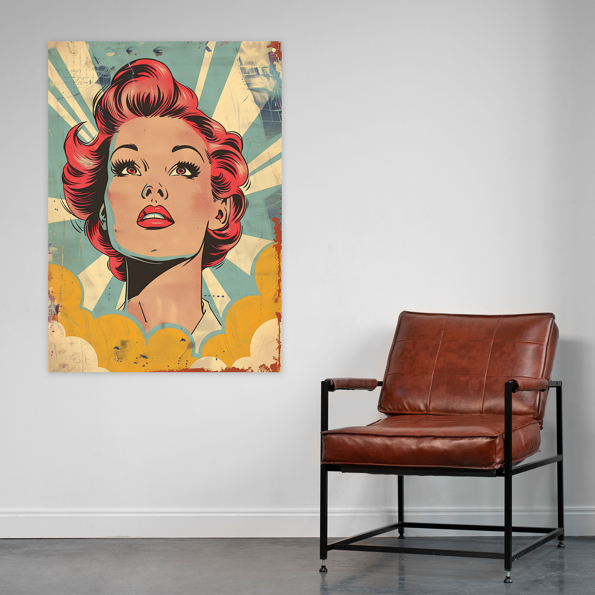 Popart Style Canvas Print - Popart, Home Decoration, Canvas Wall Art, Wall Decoration