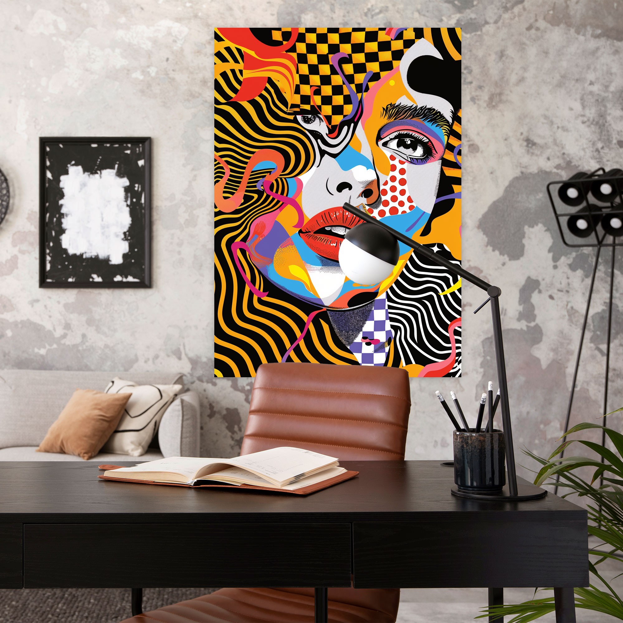 Popart Style Wall Decoration - Popart, Canvas, Popart Style, Canvas Wall Art