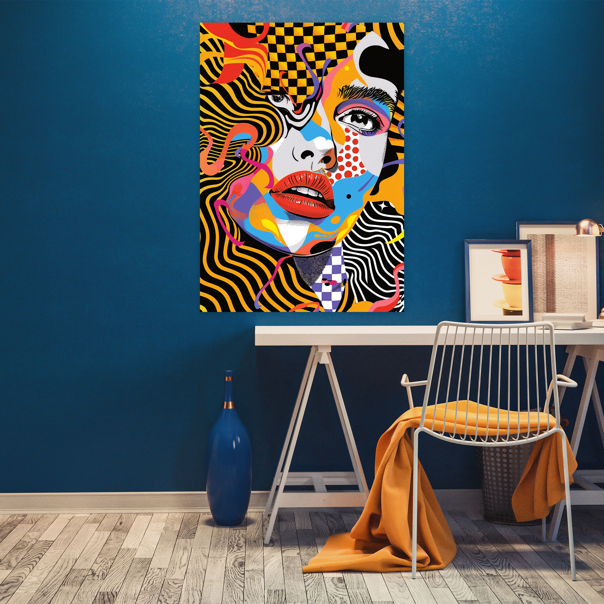 Popart Style Wall Decoration - Popart, Canvas, Popart Style, Canvas Wall Art