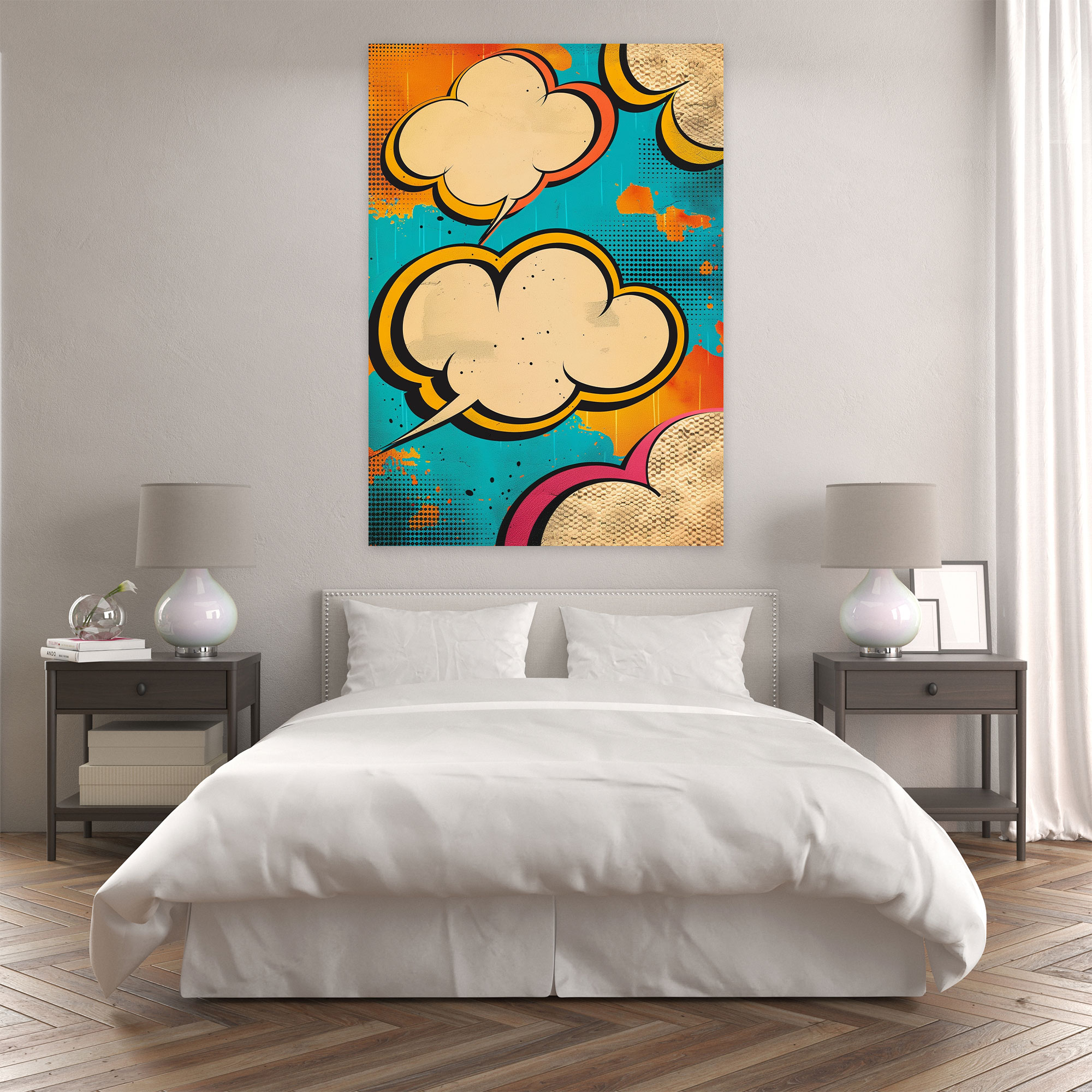 Popart Style Canvas Print - Popart, Wall Decoration, Canvas Print, Home Decoration