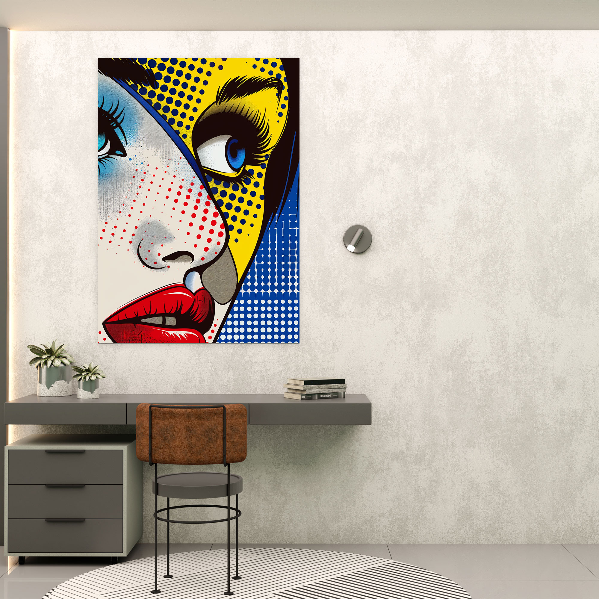 Popart Style Canvas Wall Decoration - Popart, Canvas Wall Art, Wall Decoration, Popart Style