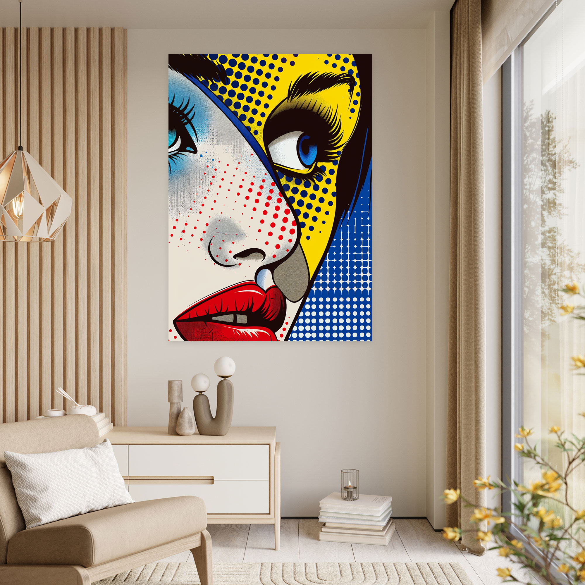 Popart Style Canvas Wall Decoration - Popart, Canvas Wall Art, Wall Decoration, Popart Style