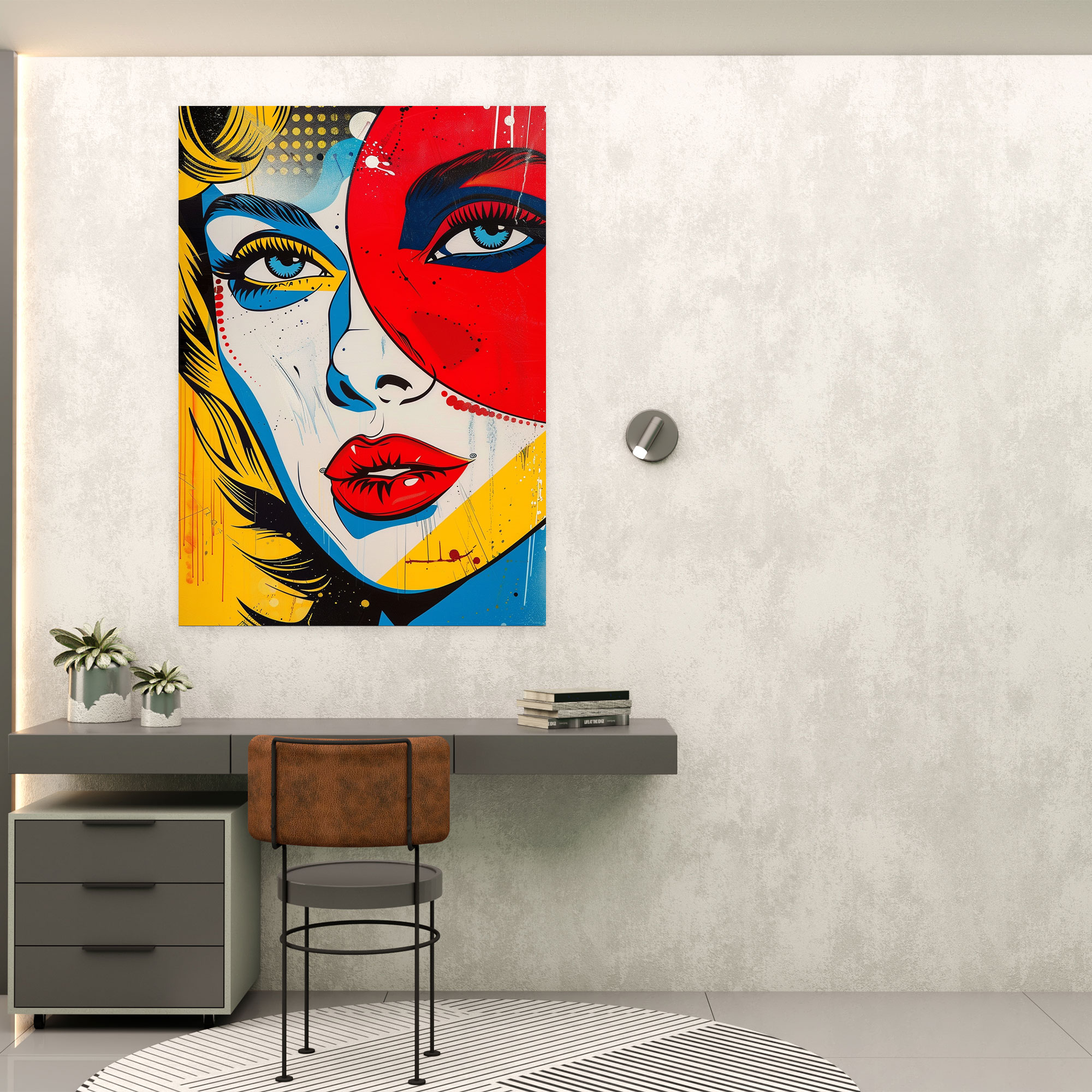 Popart Style Canvas Print - Popart, Home Decoration, Wall Art, Popart Style
