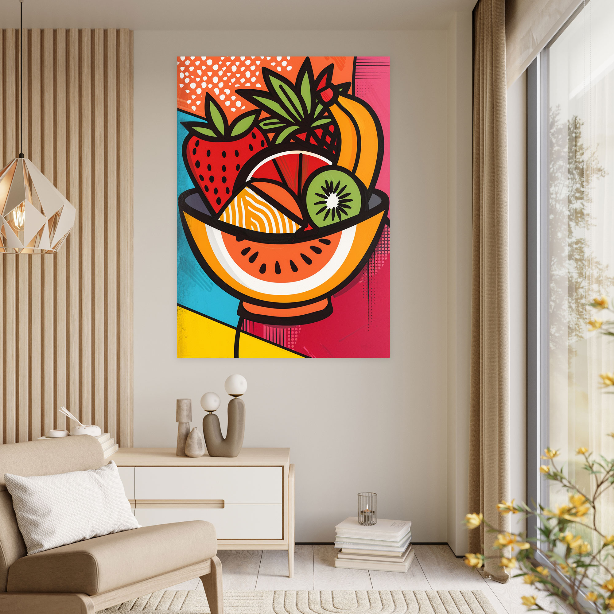 Popart Style Wall Art - Popart, Wall Decoration, Home Decoration, Canvas Print