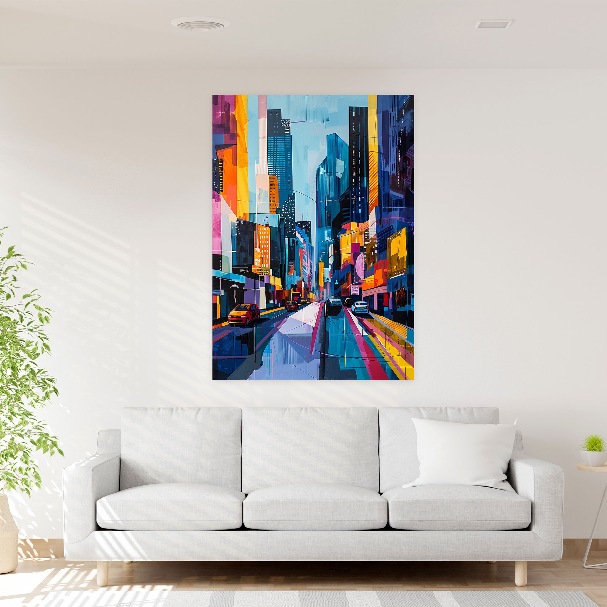 Popart Style Canvas Print - Popart, Wall Art, Wall Decoration, Bright Colors