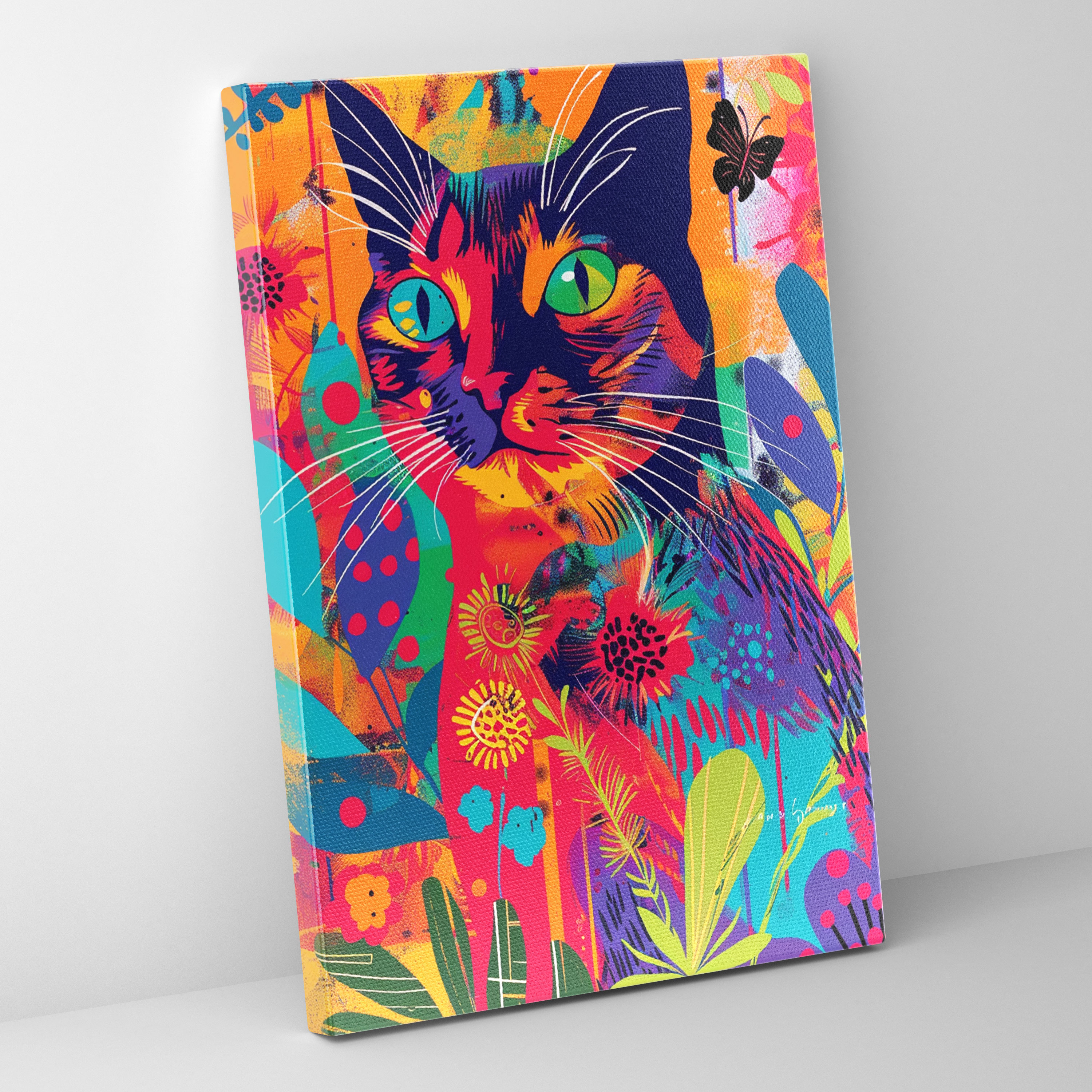 Popart Style Wall Art - Popart, Wall Art, Canvas, Colorful Design