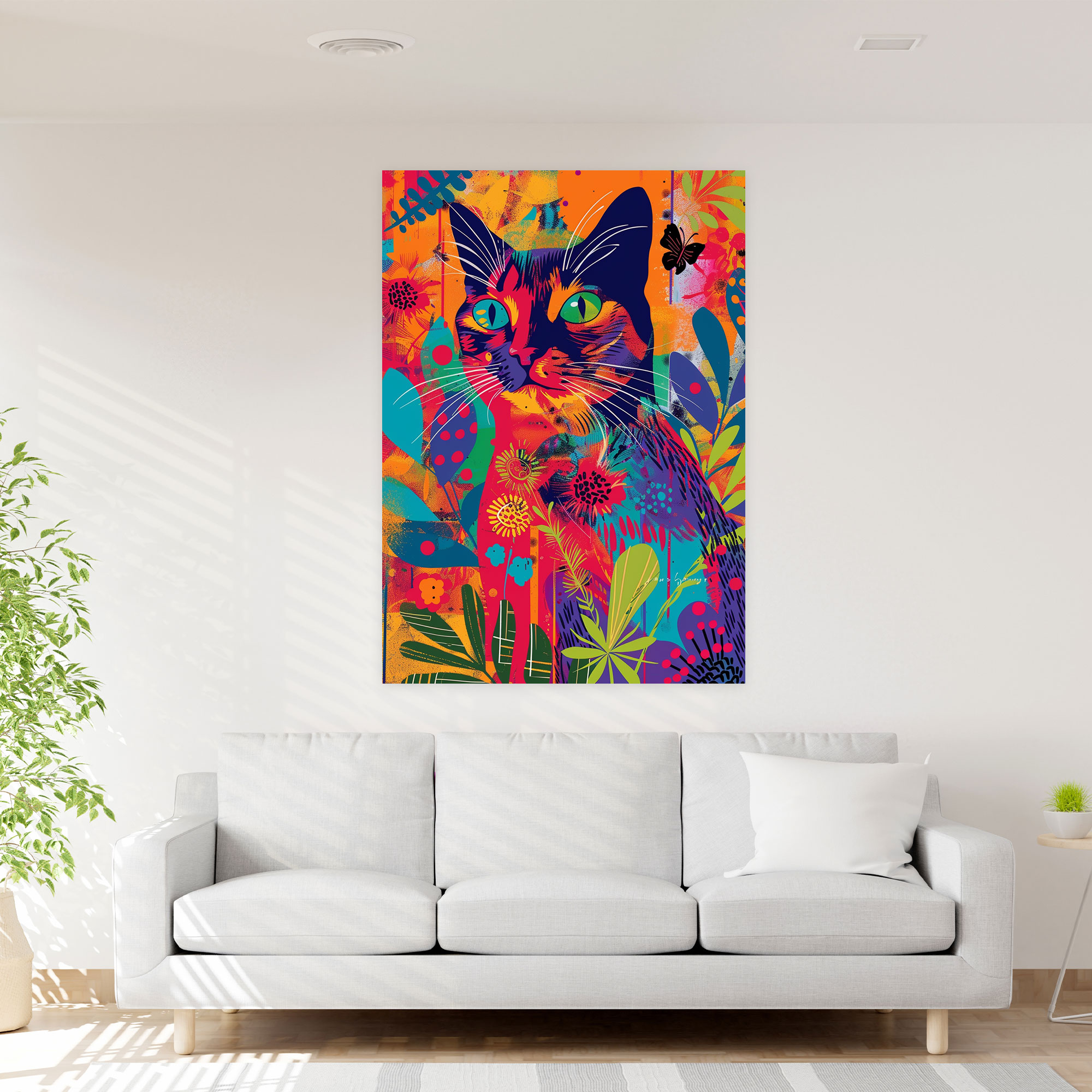 Popart Style Wall Art - Popart, Wall Art, Canvas, Colorful Design