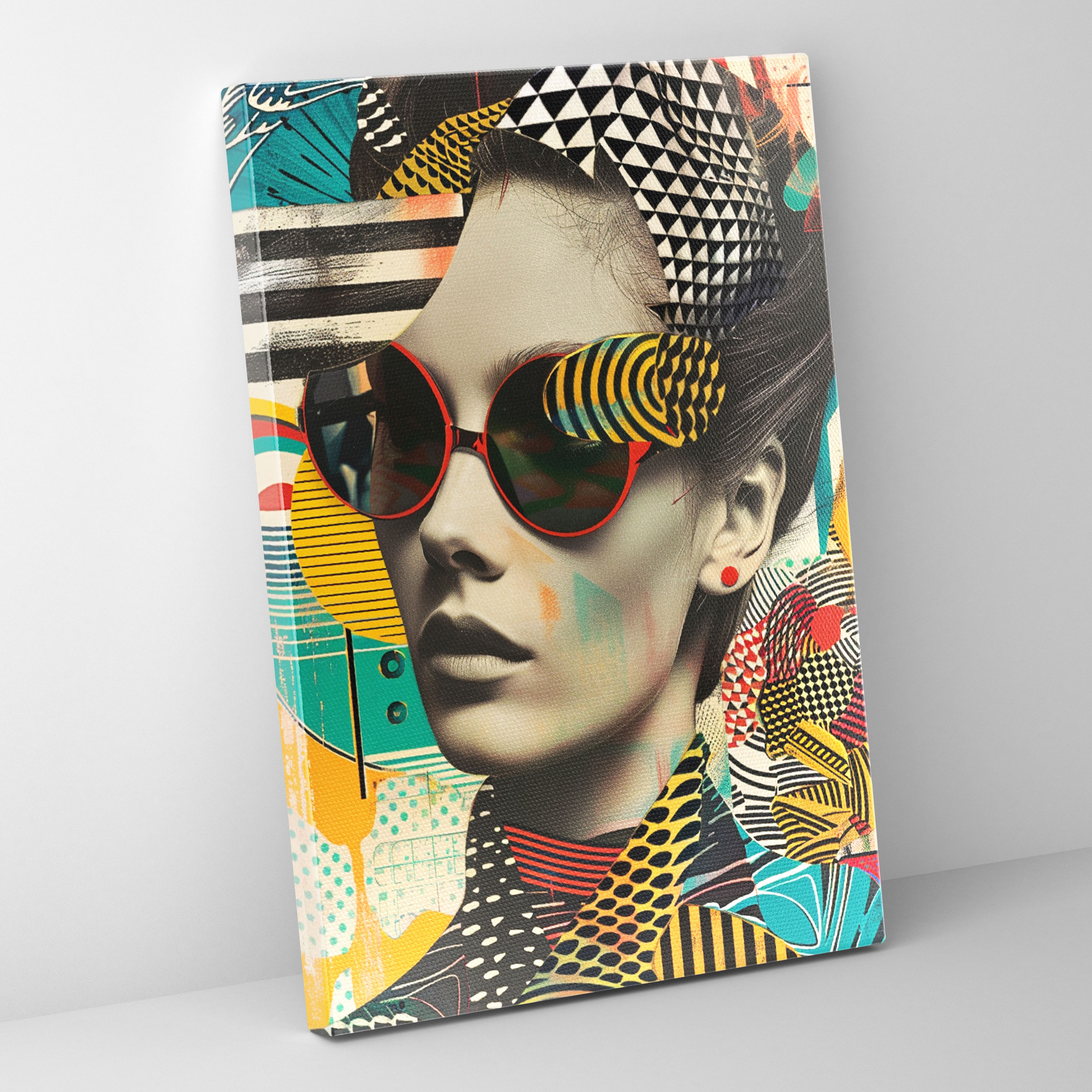 Popart Style Wall Decoration - Popart, Popart Style, Canvas Wall Art, Wall Decoration