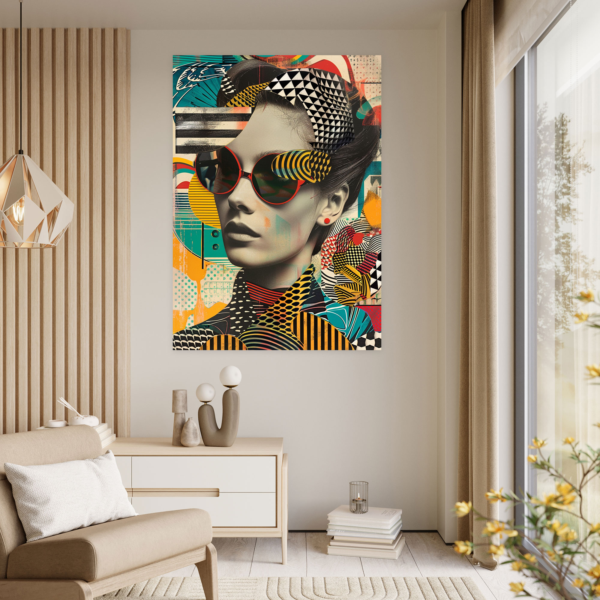 Popart Style Wall Decoration - Popart, Popart Style, Canvas Wall Art, Wall Decoration