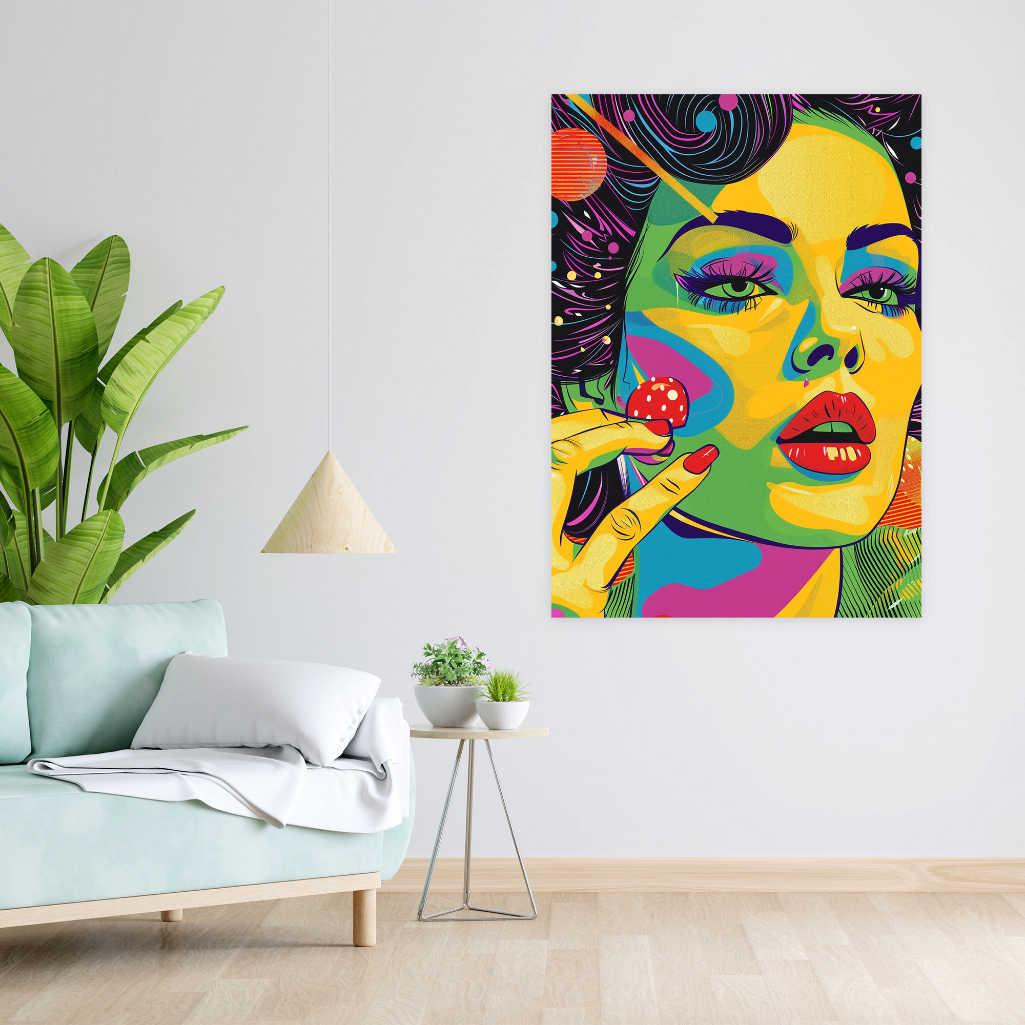 Popart Style Canvas Print - Popart, Canvas, Wall Art, Popart Style