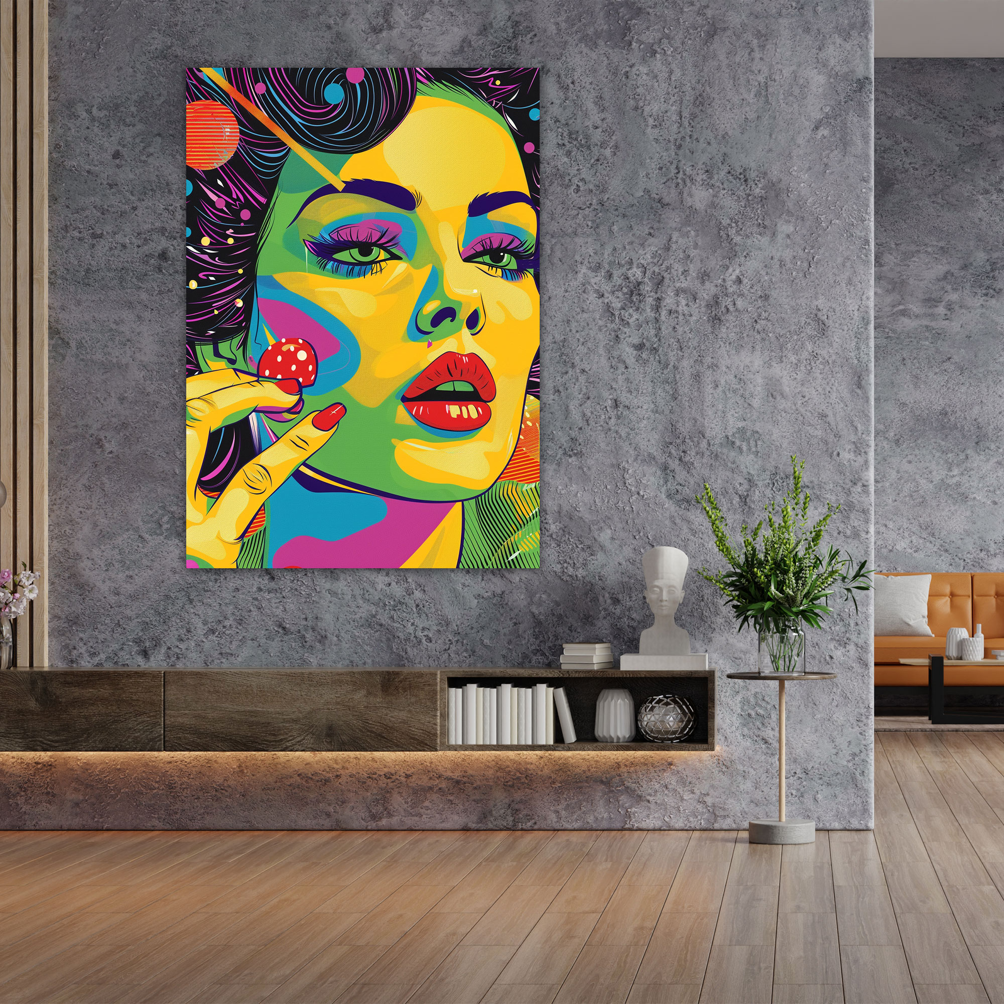 Popart Style Canvas Print - Popart, Canvas, Wall Art, Popart Style