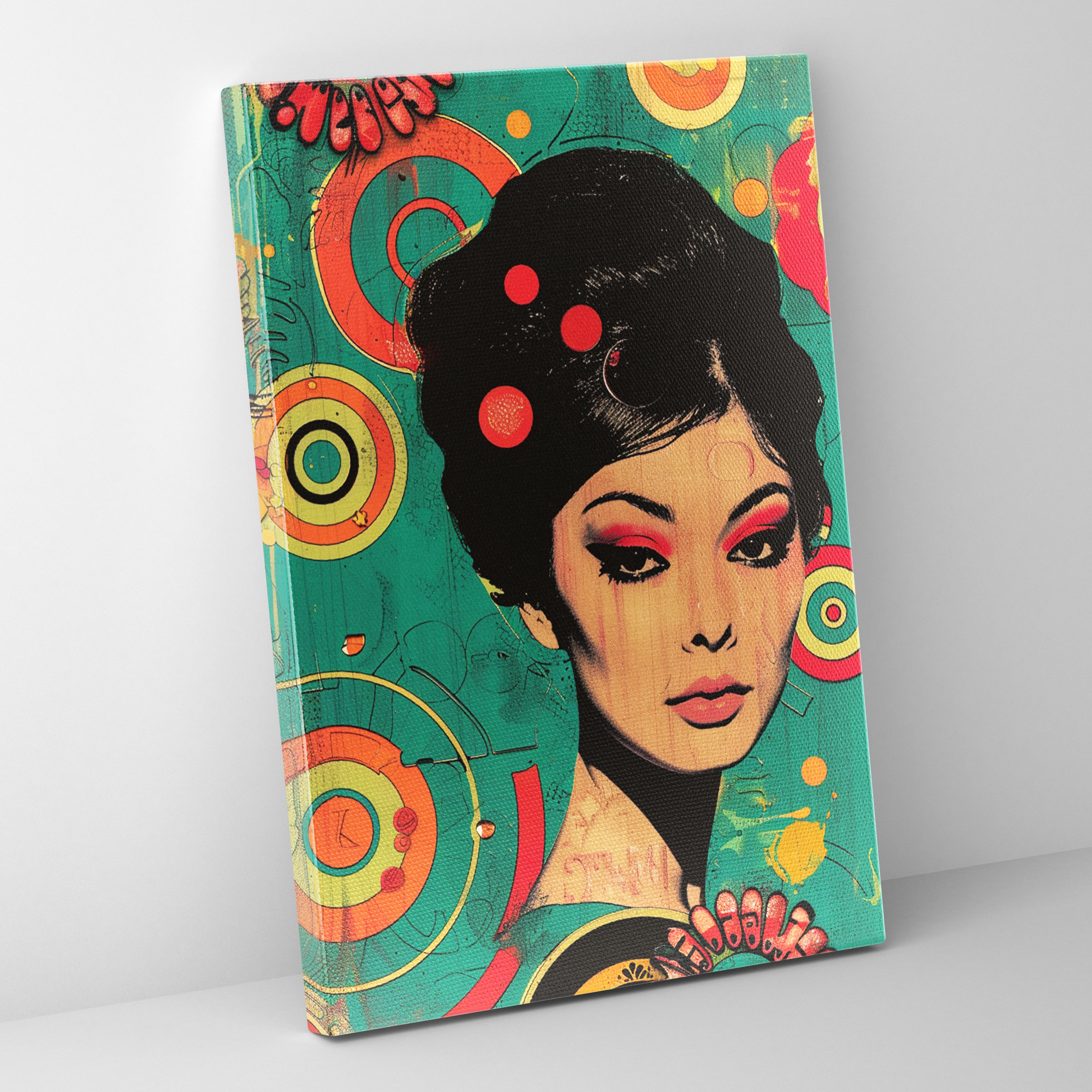 Popart Style Wall Art - Popart, Wall Decoration, Canvas Wall Art, Home Decoration