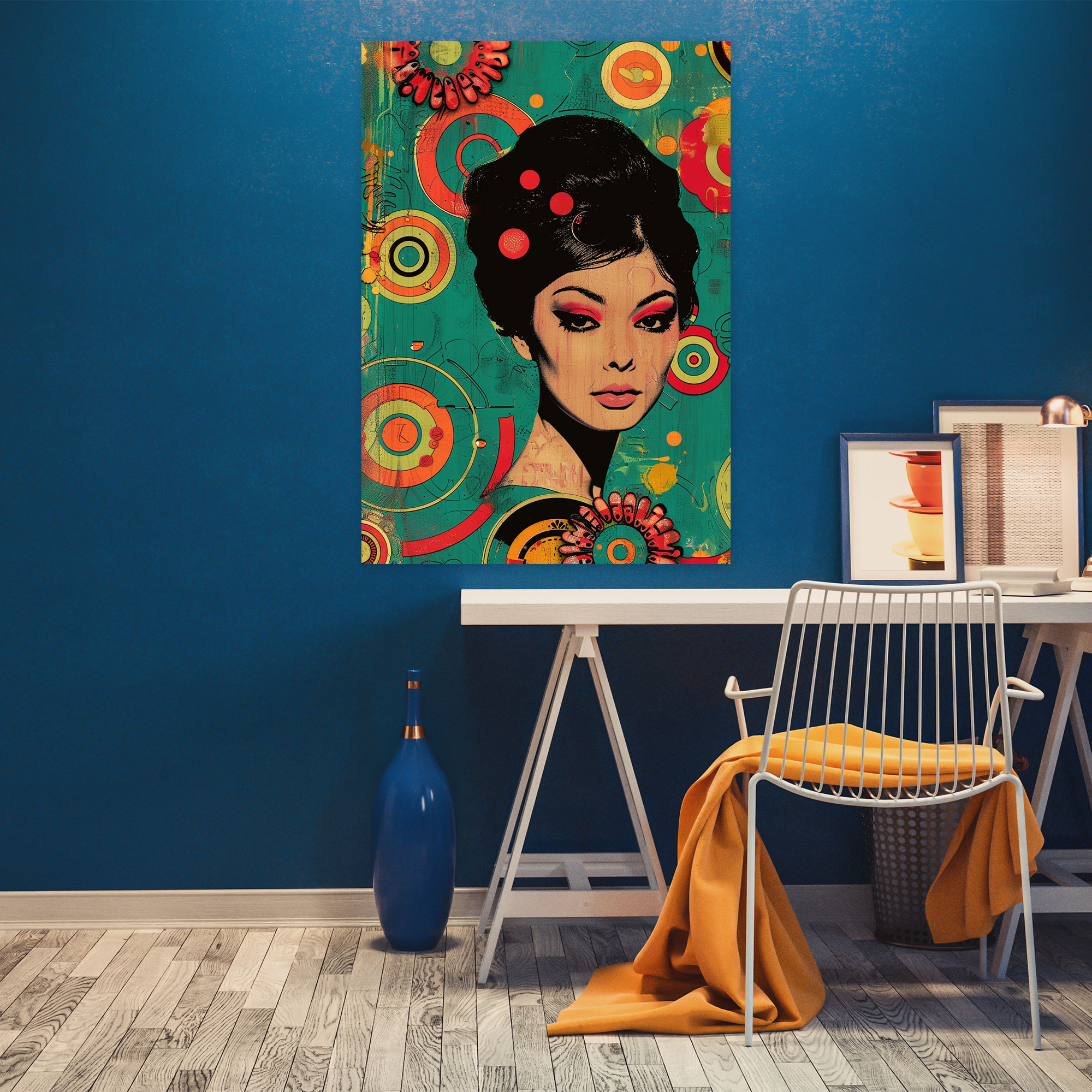 Popart Style Wall Art - Popart, Wall Decoration, Canvas Wall Art, Home Decoration