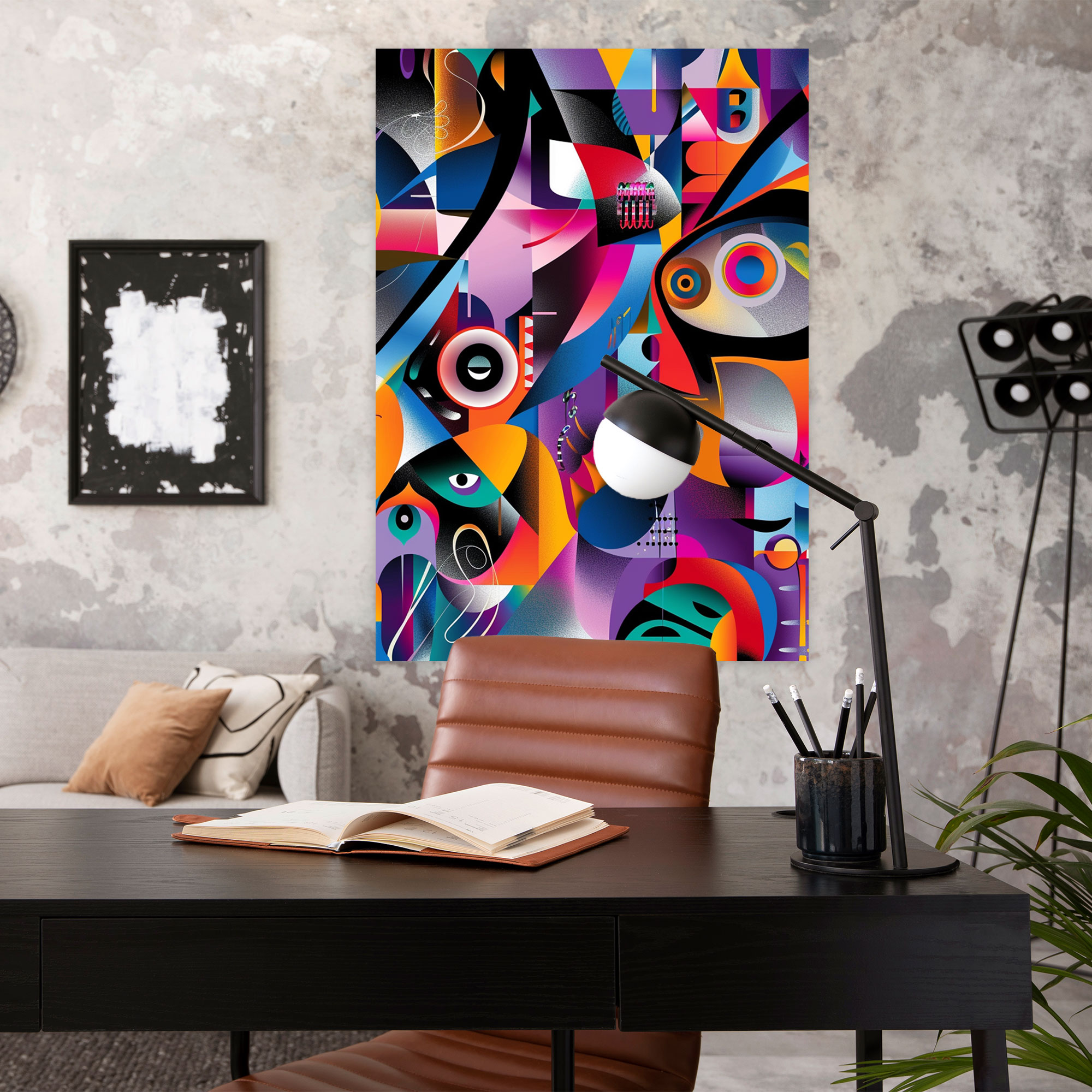 Popart Style Canvas Print - Popart, Modern Decor, Wall Decoration, Home Decoration