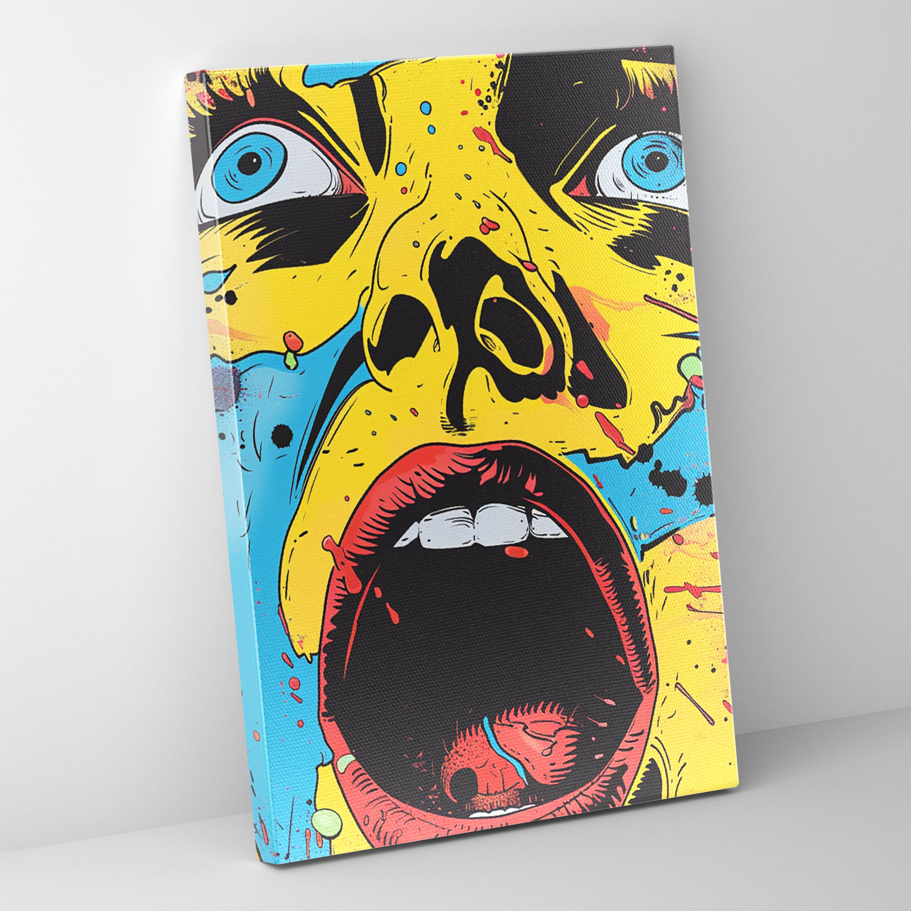 Popart Style Wall Art - Popart, Wall Art, Comic Book Art, Home Decoration