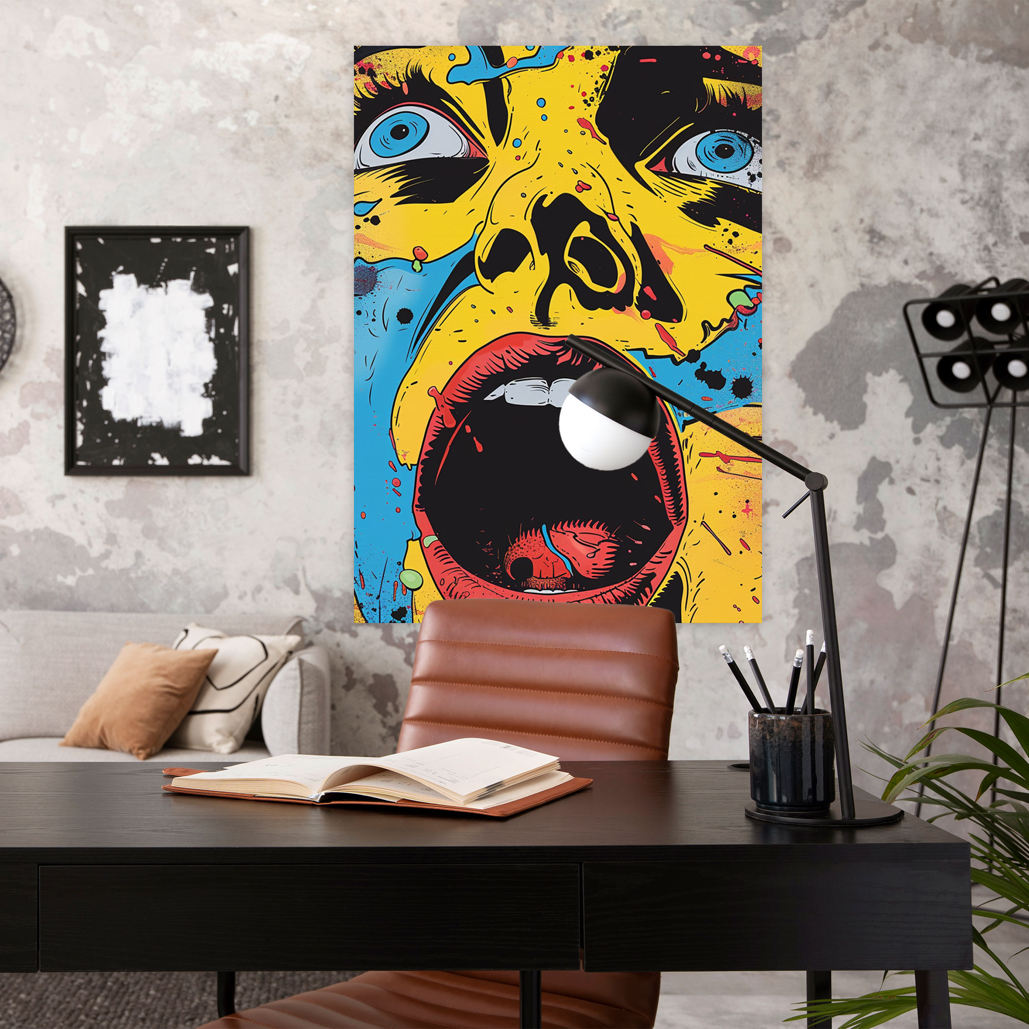Popart Style Wall Art - Popart, Wall Art, Comic Book Art, Home Decoration