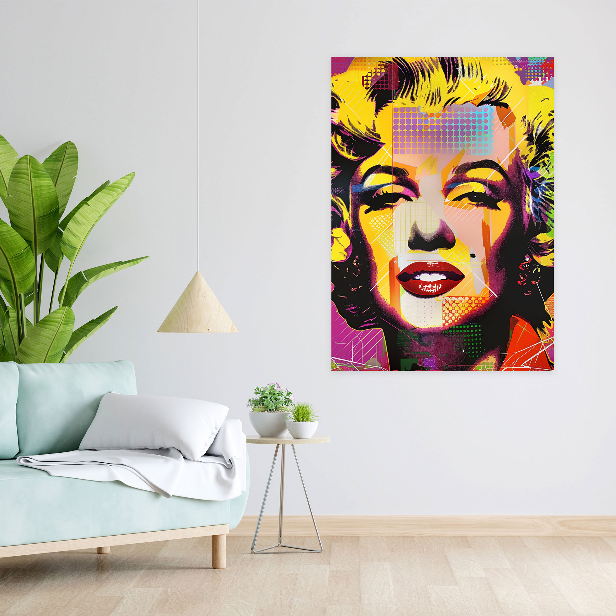 Popart Style Canvas Print - Popart, Wall Art, Popart Style, Home Decoration