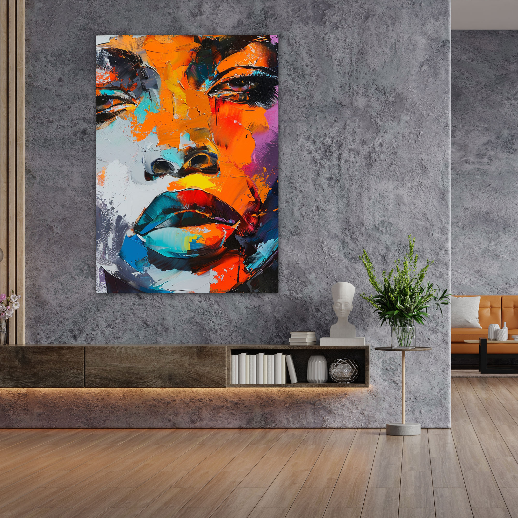Popart Style Canvas Print - Popart, Wall Art, Modern Art, Home Decoration